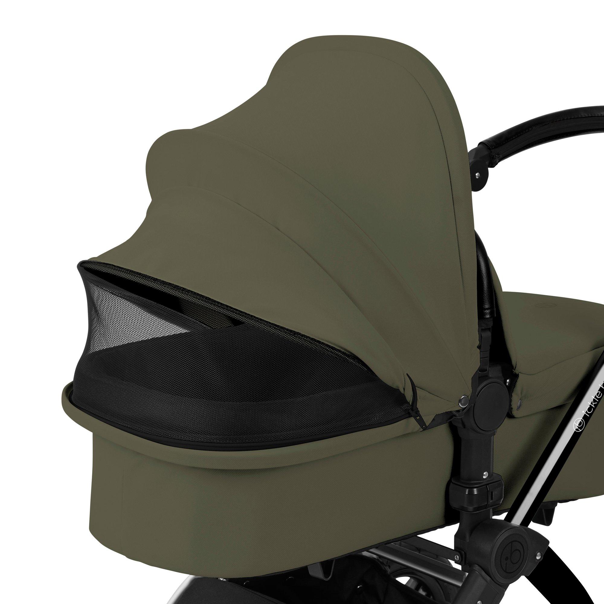 Black / Woodlan - Ickle Bubba - Stomp Luxe 12pc Travel System - 2