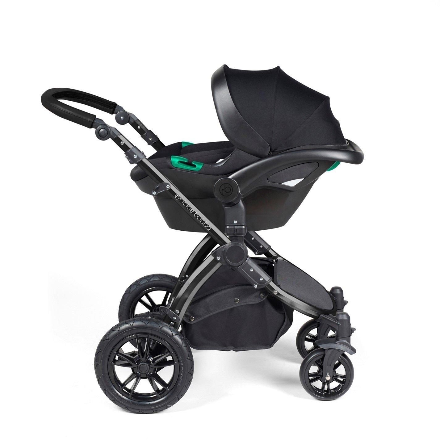 Black / Woodlan - Ickle Bubba - Stomp Luxe 12pc Travel System - 4