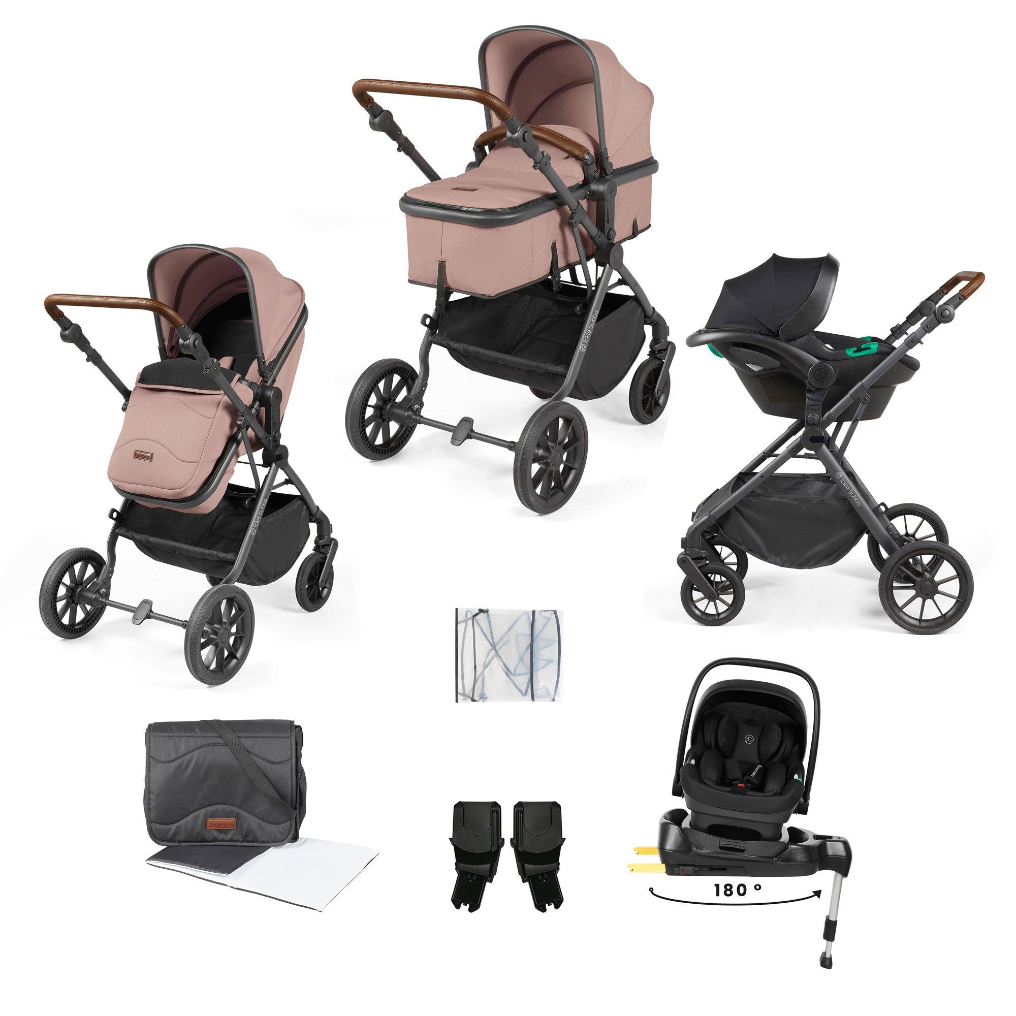 Ickle Bubba  Newborn Cosmo 9Pc Travel System - Desert / Tan - one