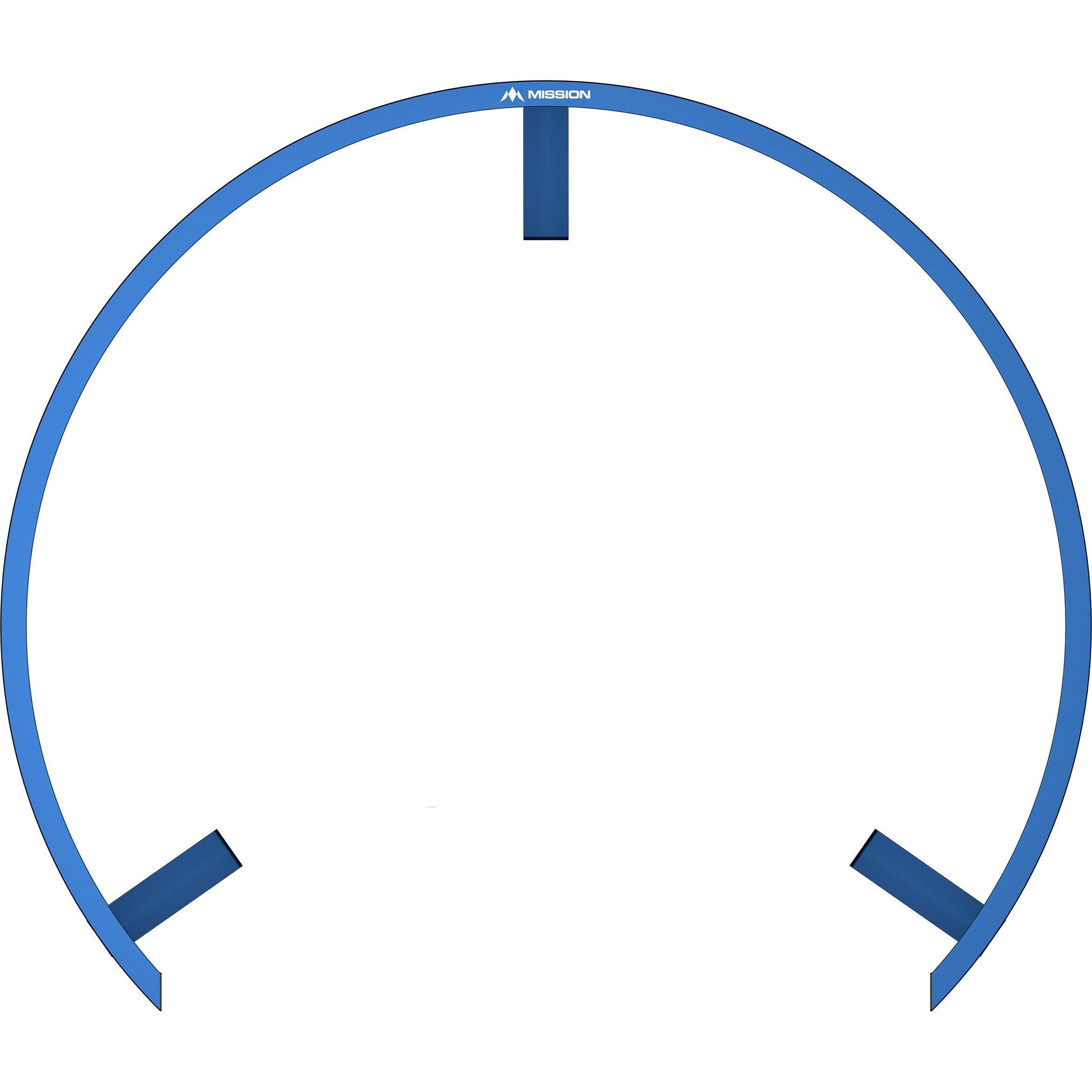 Blue - Mission Darts - Mission Torus 270 Dartboard Lighting - 2
