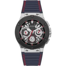 Guess Gents Guess Circuit Navy Blue Red Watch GW0487G1