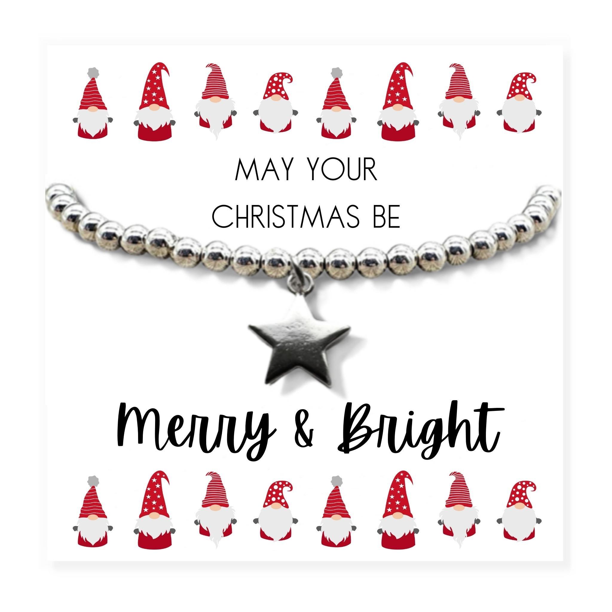 Silver / Pink - Aye Do Gifts - Merry & Bright GiftHamperStar Bracelet & Jewel Box - 2