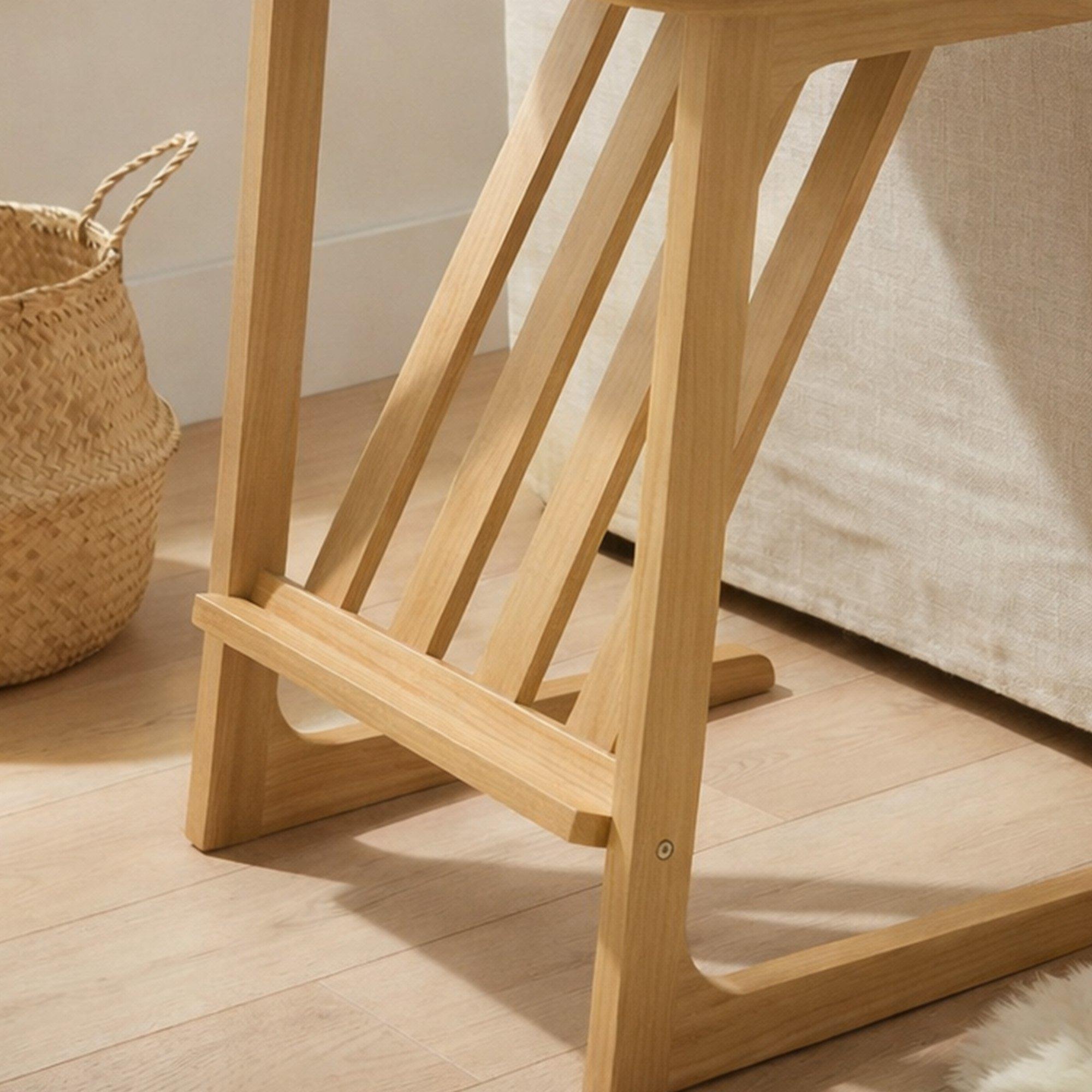 Walnut - Greenhurst - End Table with Magazine rack - 5