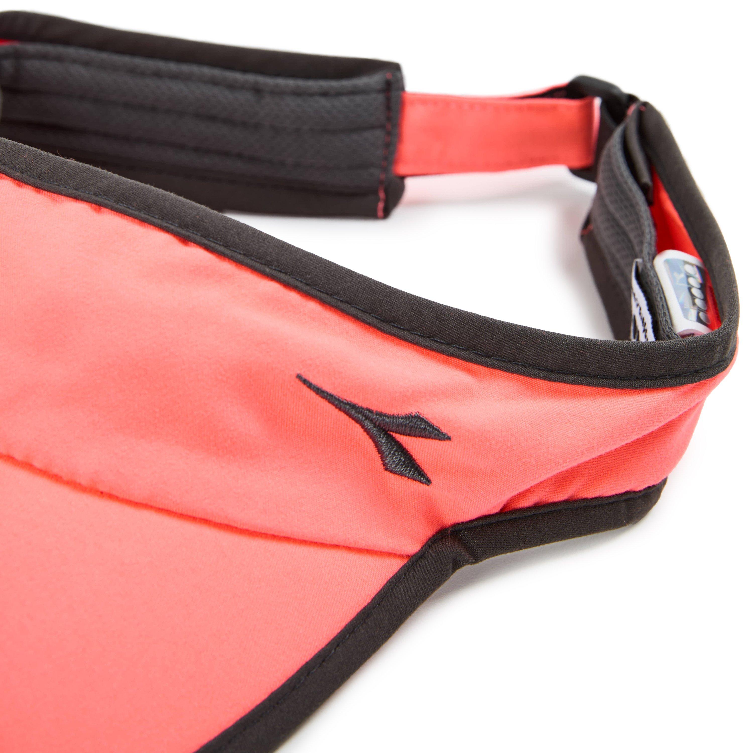 Coral Fluo - Diadora - Unisex Visor Cap - 3