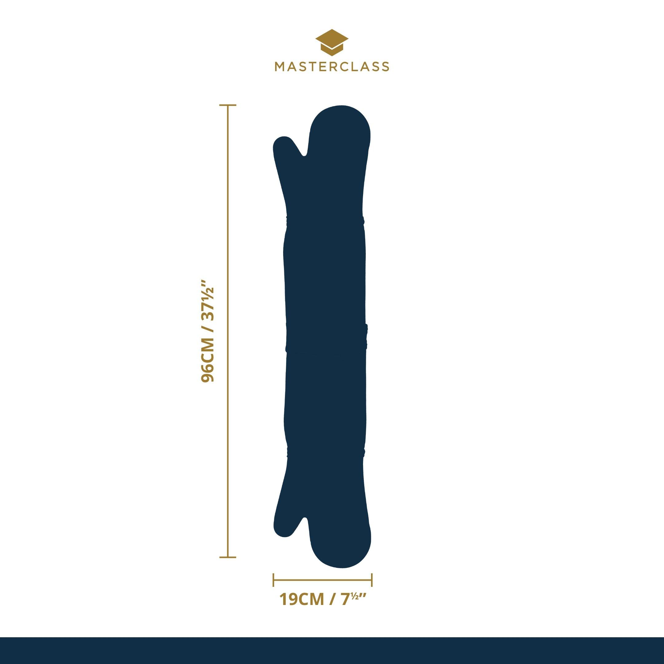 Red - MasterClass - Seamless Silicone Double Oven Glove - 7