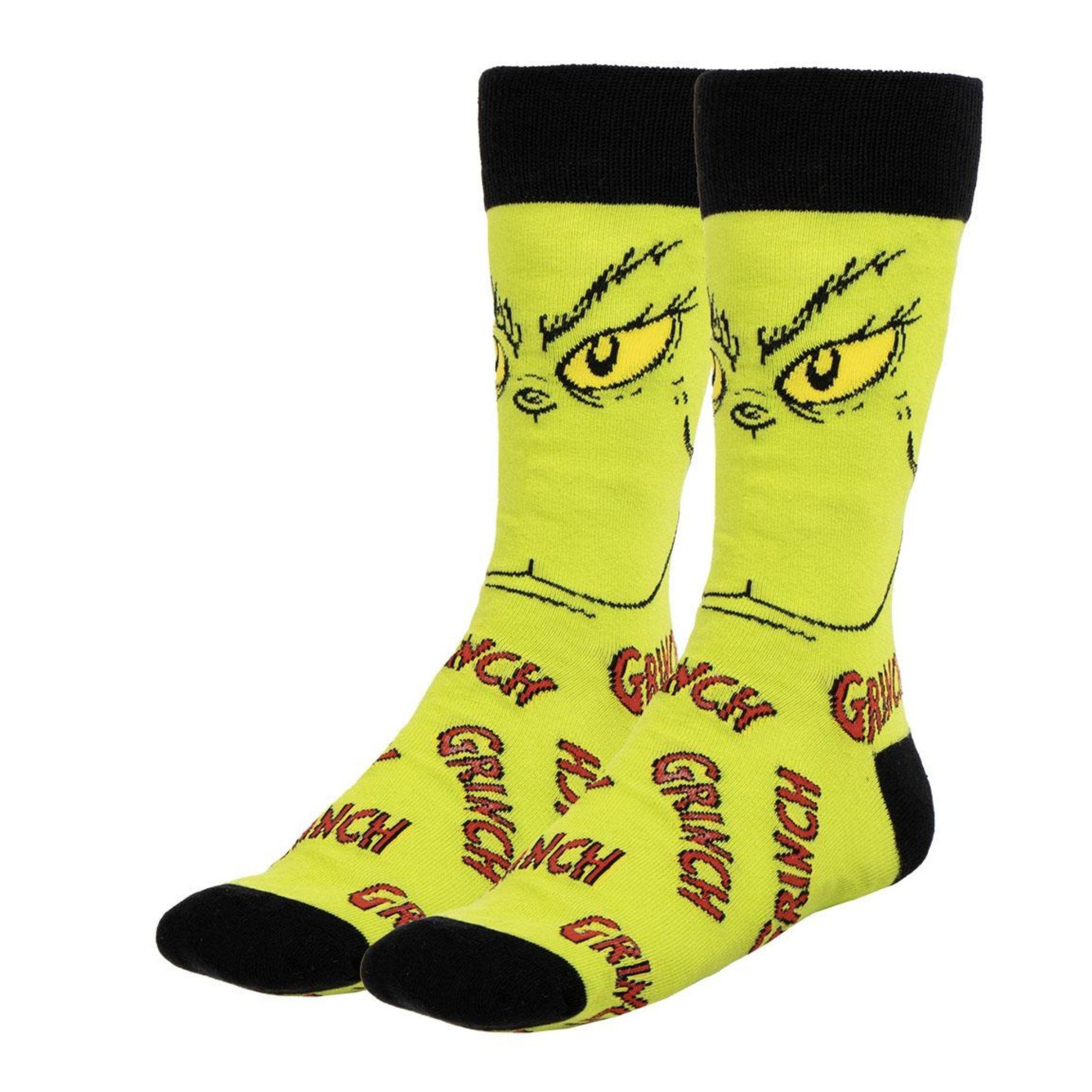 Multi - Grinch - Grinch Socks 3 Pack - 2