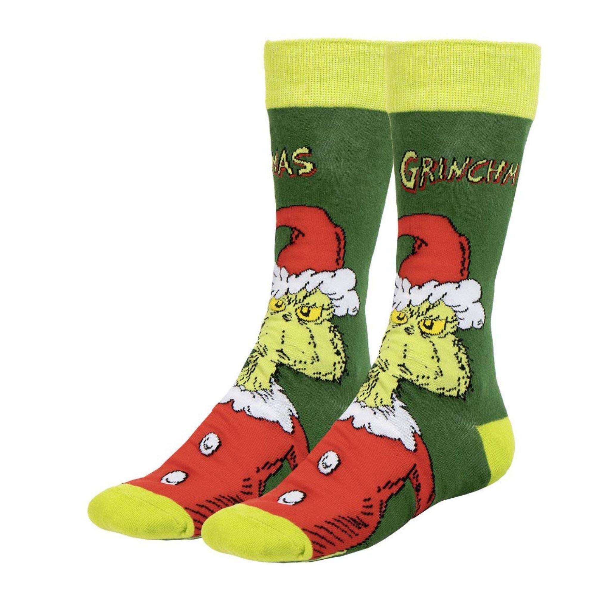 Multi - Grinch - Grinch Socks 3 Pack - 4
