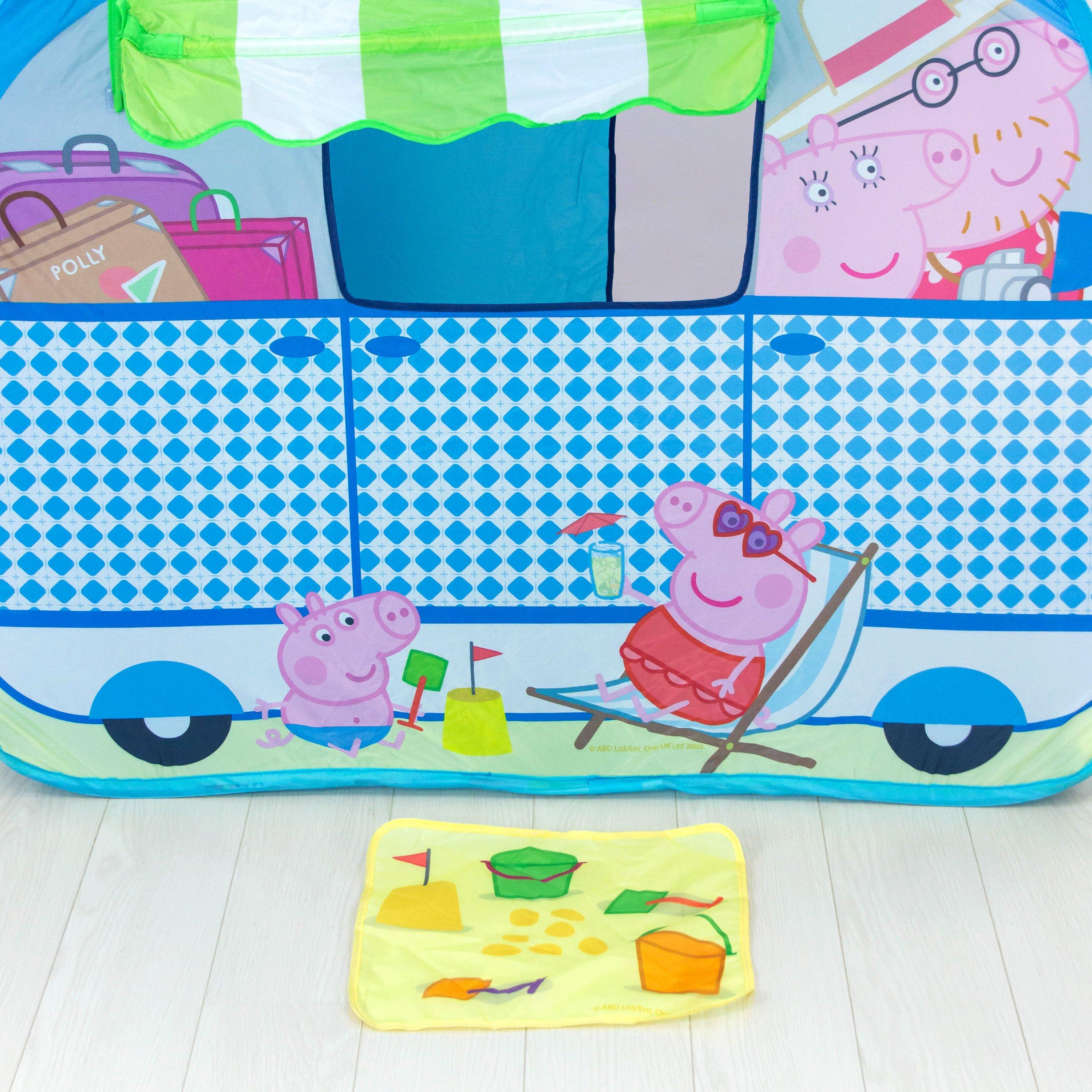Multi - Peppa Pig - Campervan Pop Up Play Tent - 4