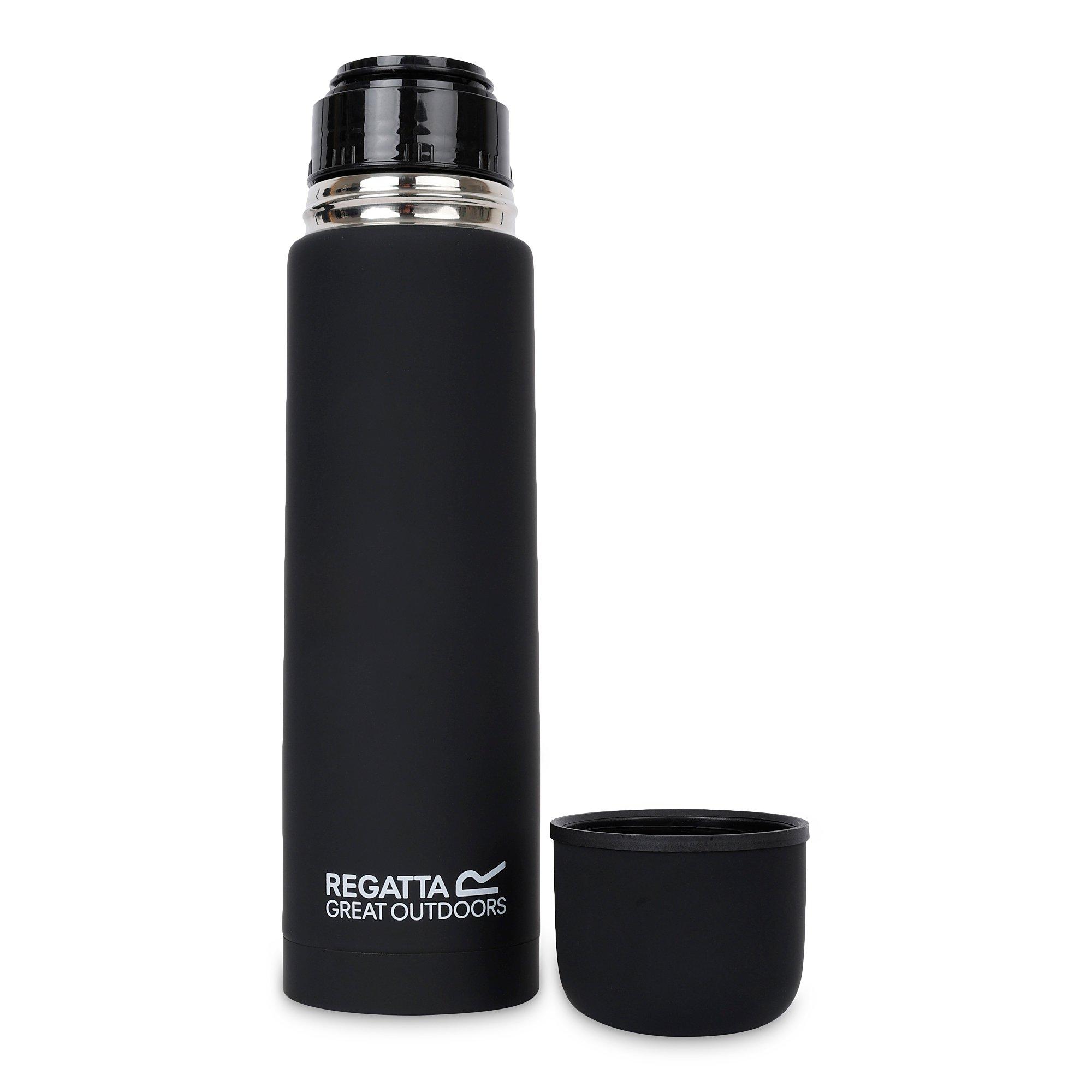 Black - Regatta - Insulated Vacuum 0.5L Leak-Proof Flask - 2