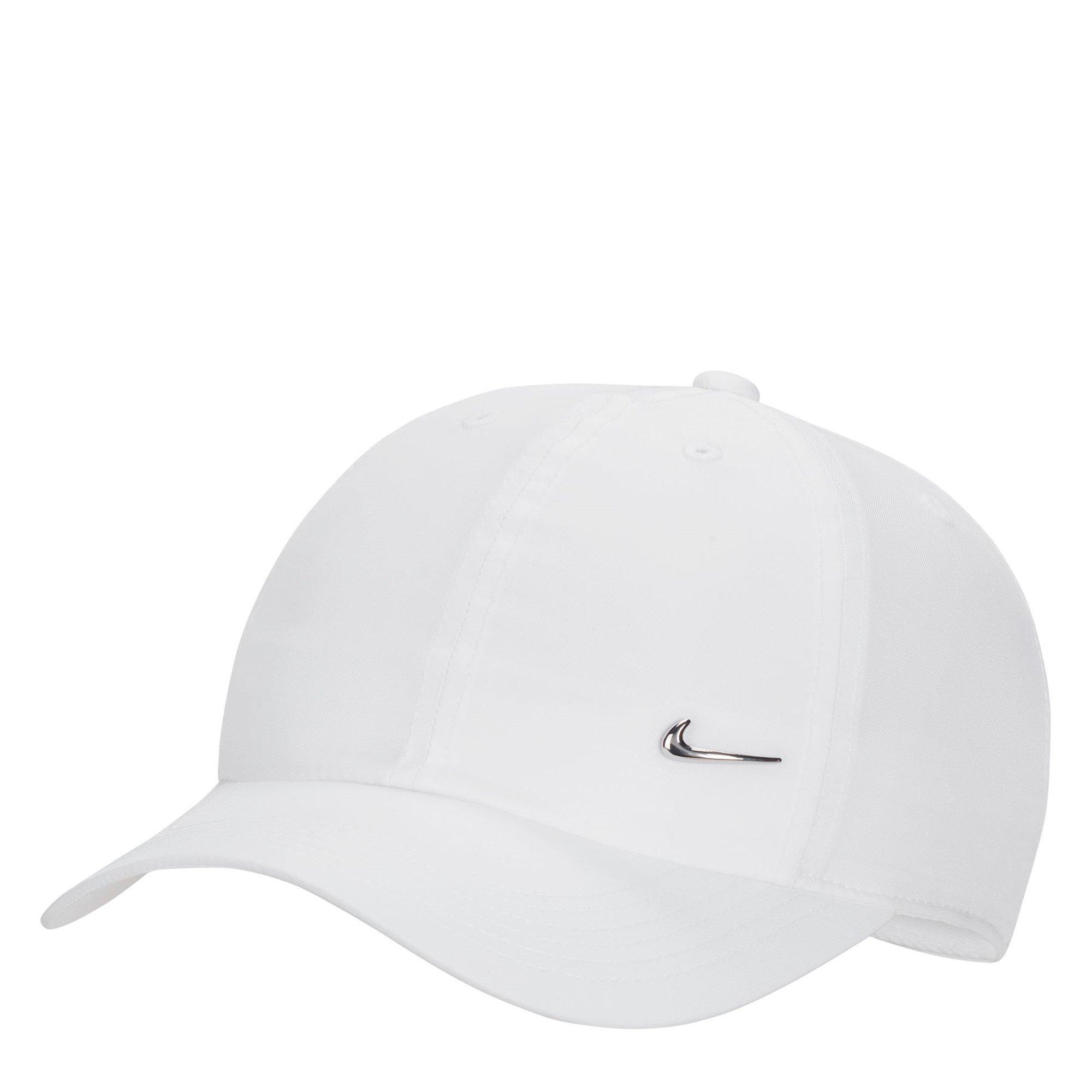 Nike Boys Met Swoosh Cap Junior - White