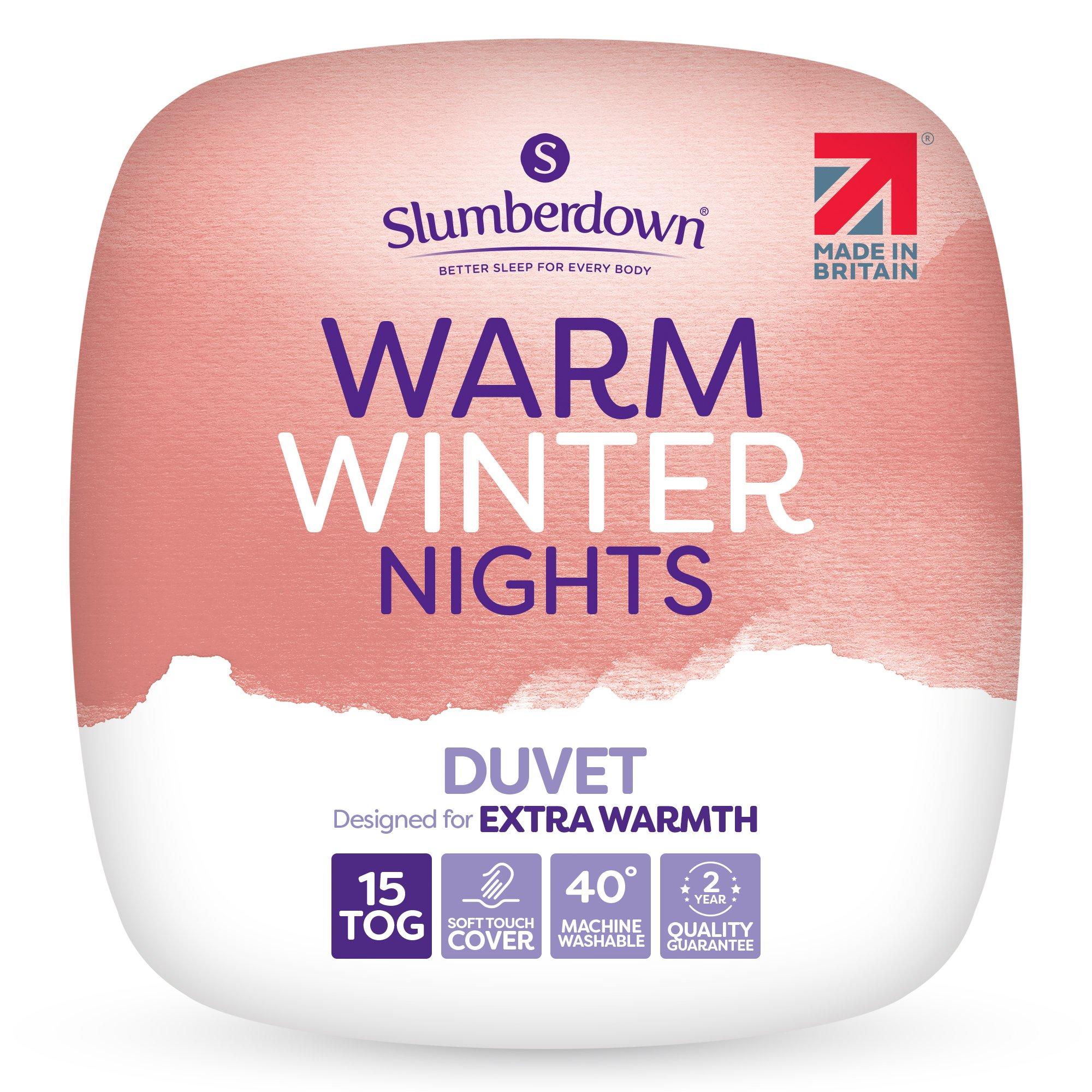15 Tog - Slumberdown - Winter Warm 15 Tog Duvet - 1