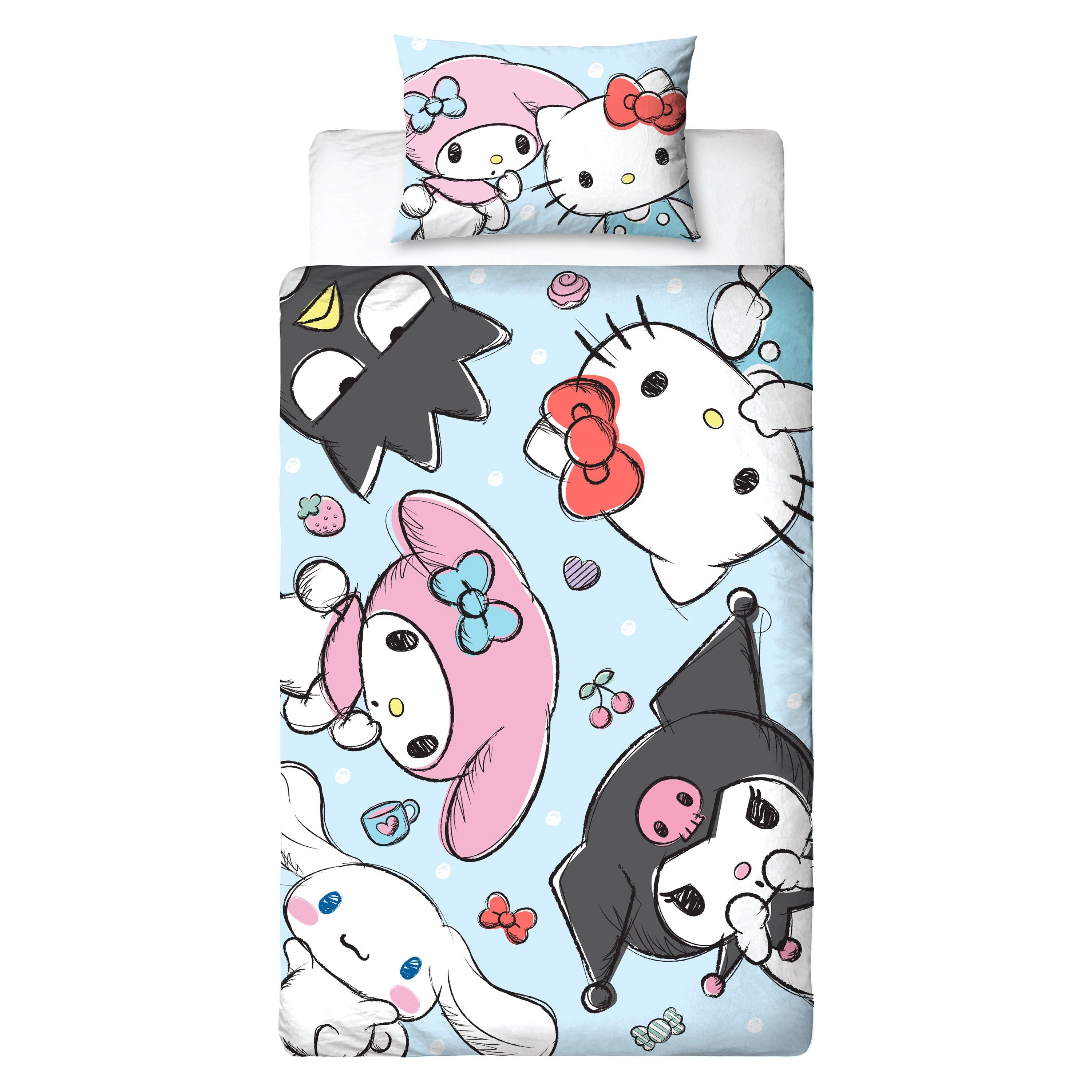 Multicolour - Hello Kitty - Hello Kitty & Friends Sugar Single Duvet - 1