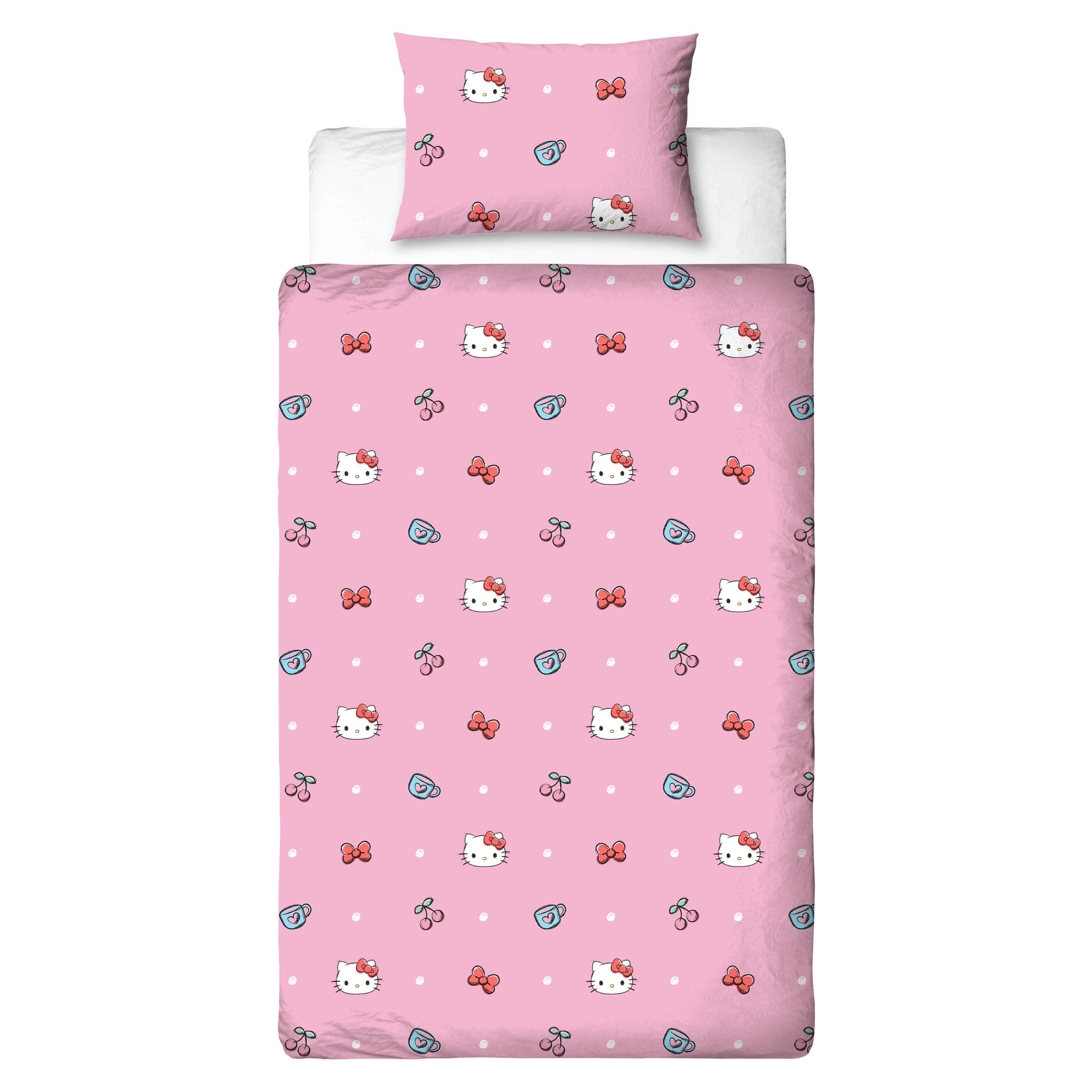 Multicolour - Hello Kitty - Hello Kitty & Friends Sugar Single Duvet - 2