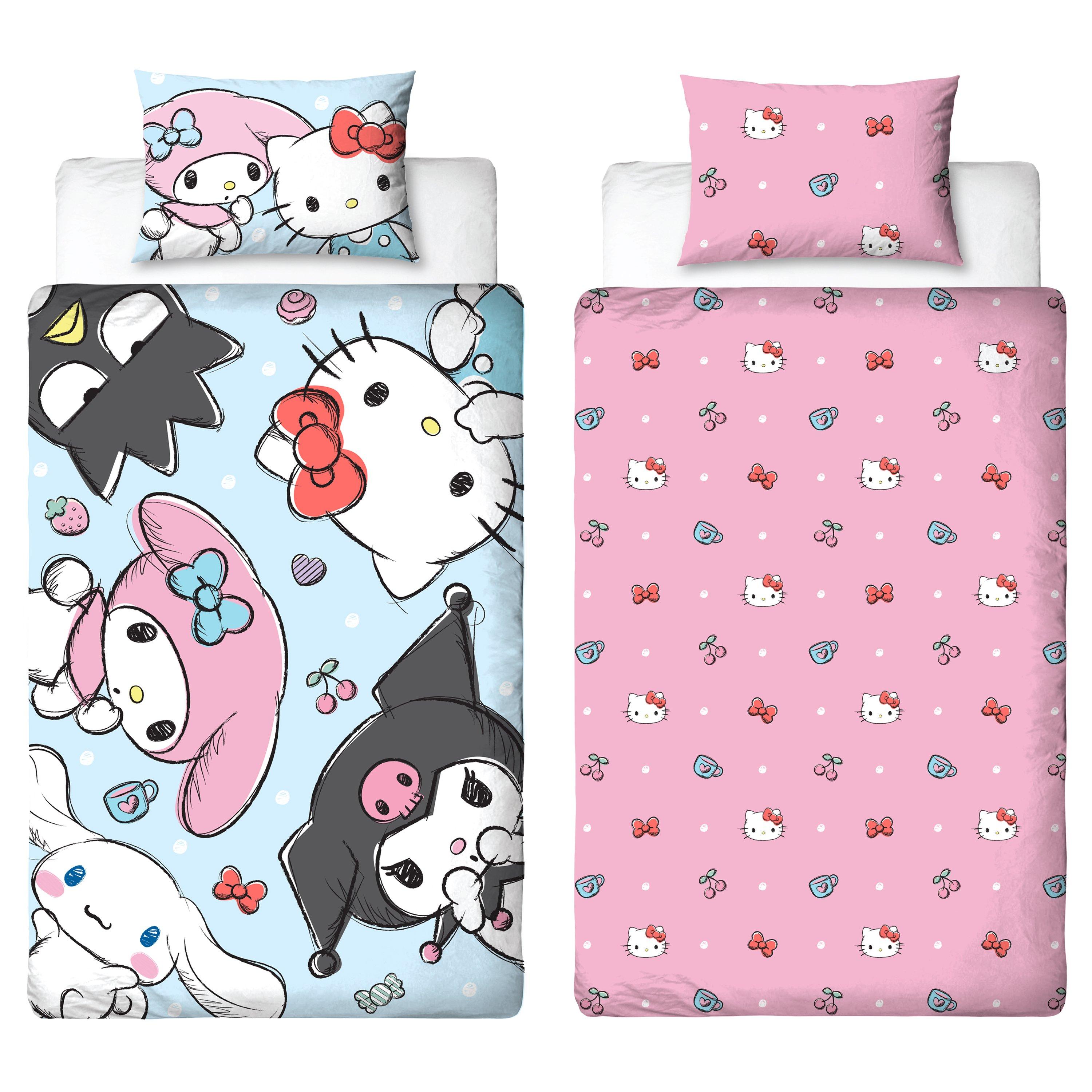 Hello Kitty Hello Kitty & Friends Sugar Single Duvet | Sports Direct