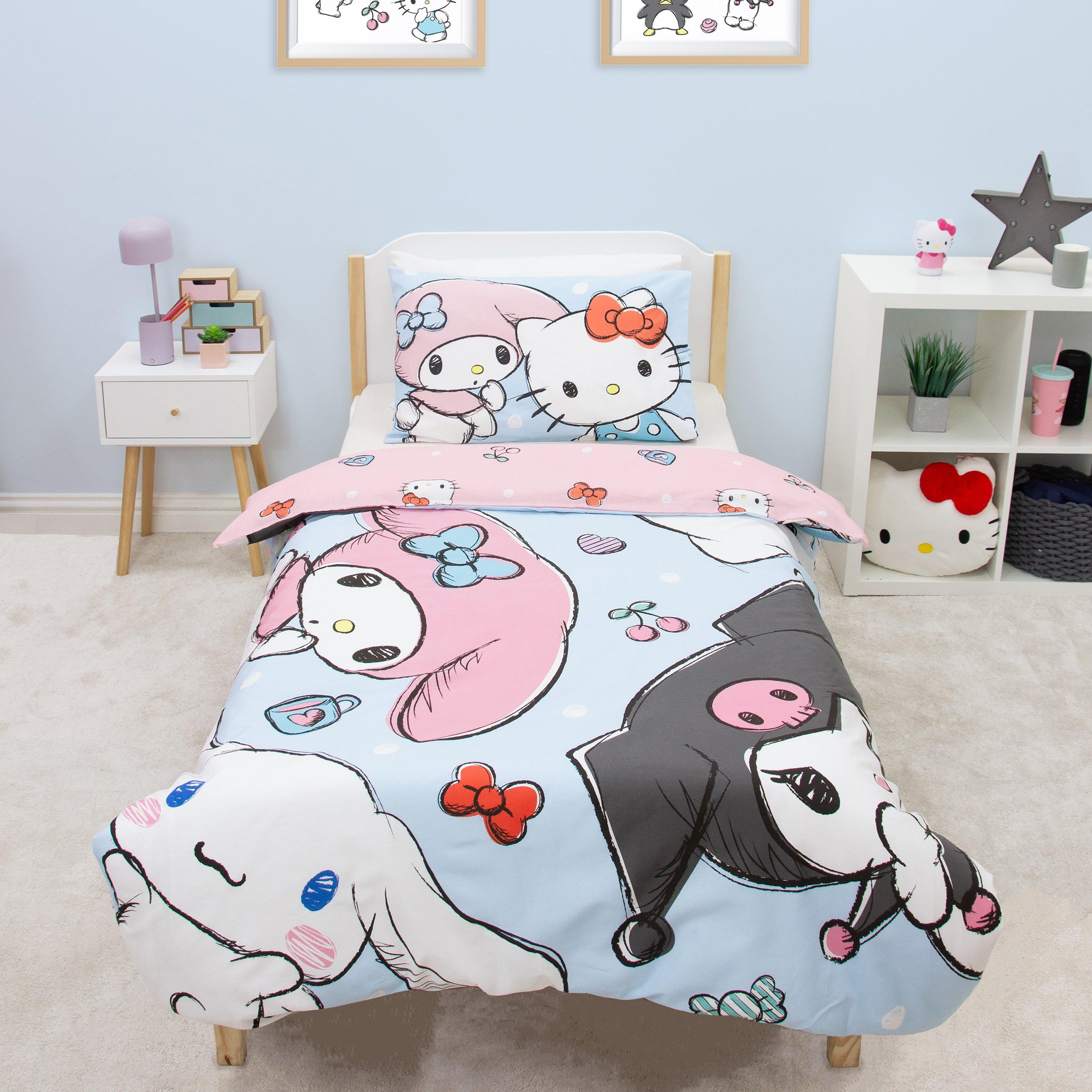 Hello Kitty Hello Kitty & Friends Sugar Single Duvet | Sports Direct