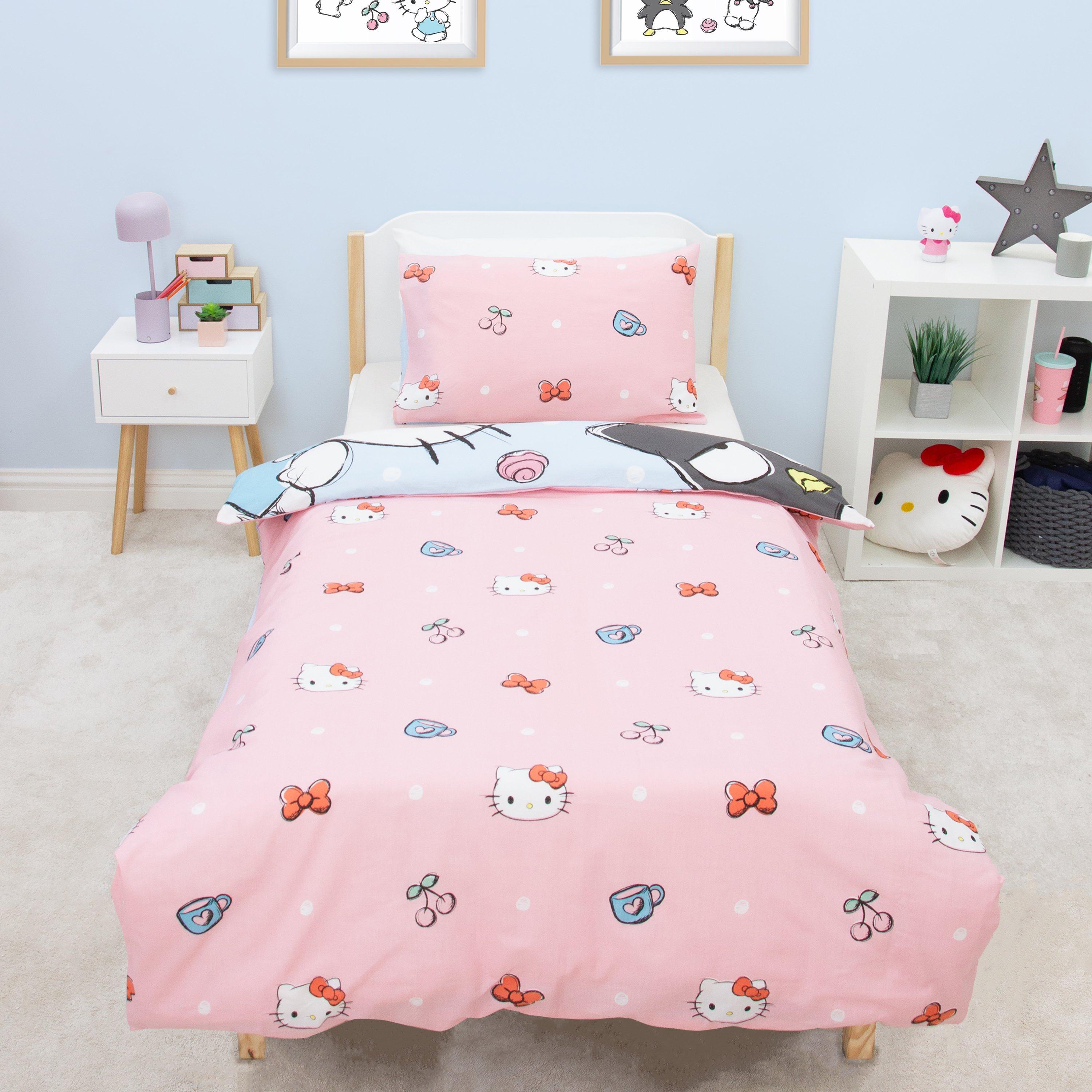 Hello Kitty Hello Kitty & Friends Sugar Single Duvet | Sports Direct