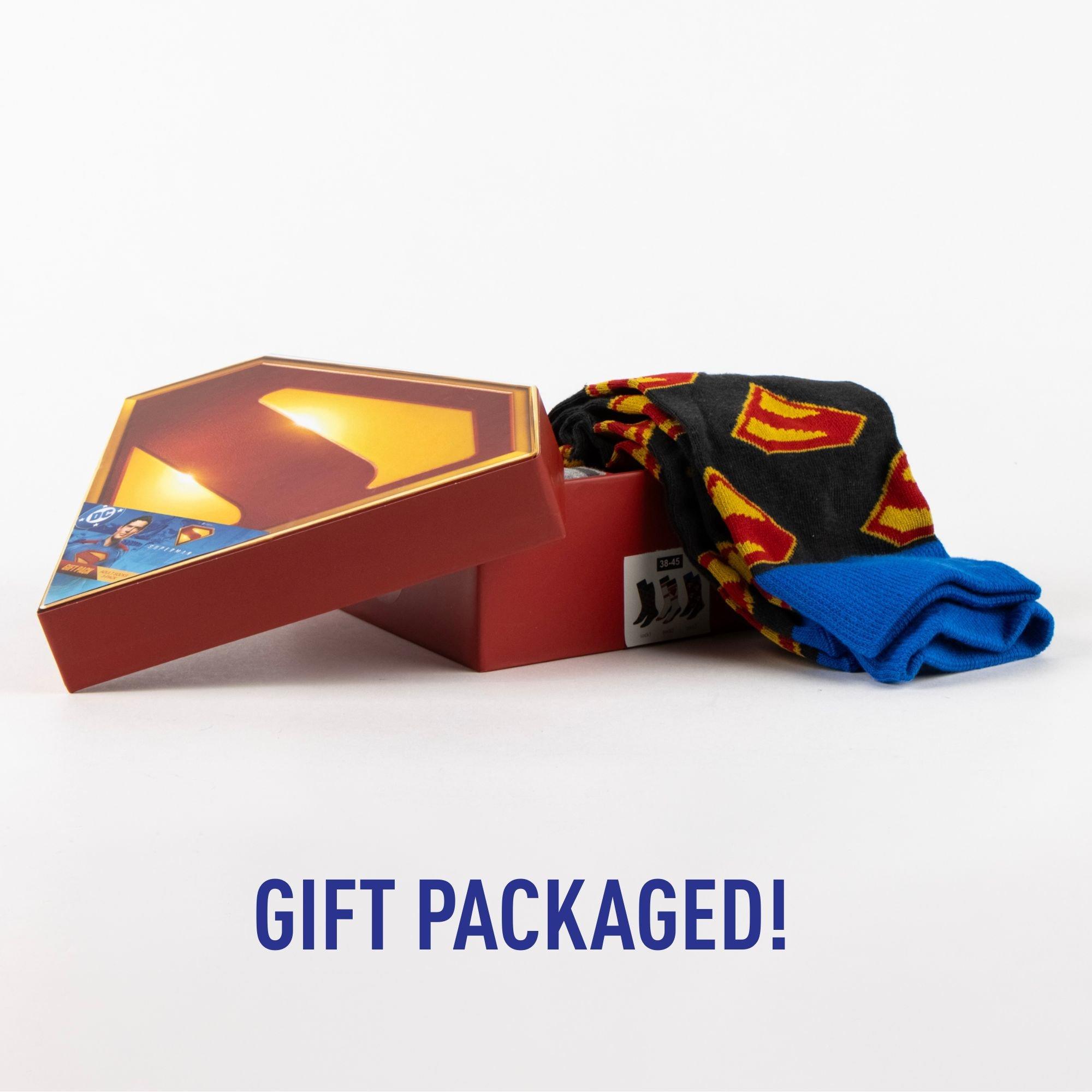 Multi - Superman - Superman Socks 3 Pack - 5