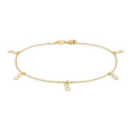 Be You 9ct Gold Dangly 'Infinity' Bracelet