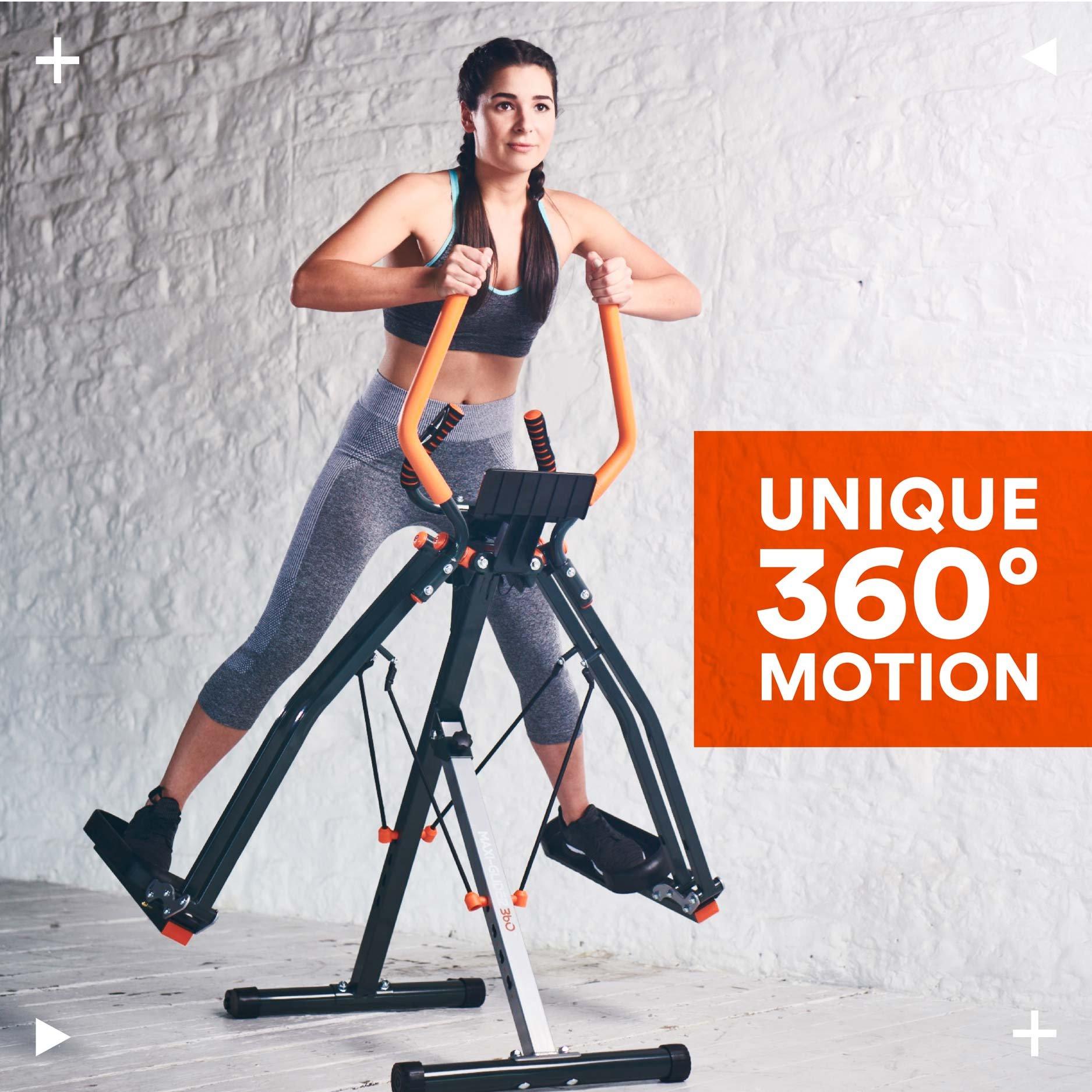 Black - New Image - Maxi-Glider 360 with Orange Handles - 7