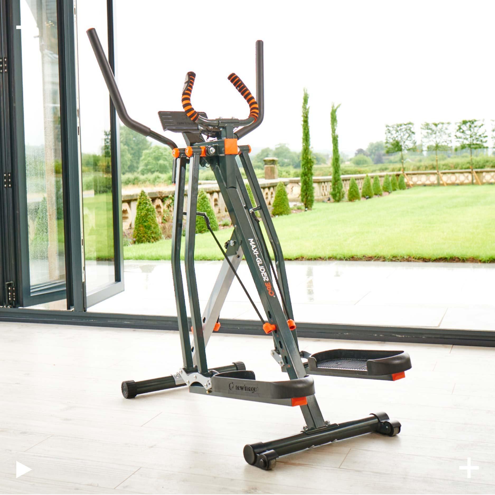 Black - New Image - Maxi-Glider 360 with Orange Handles - 9