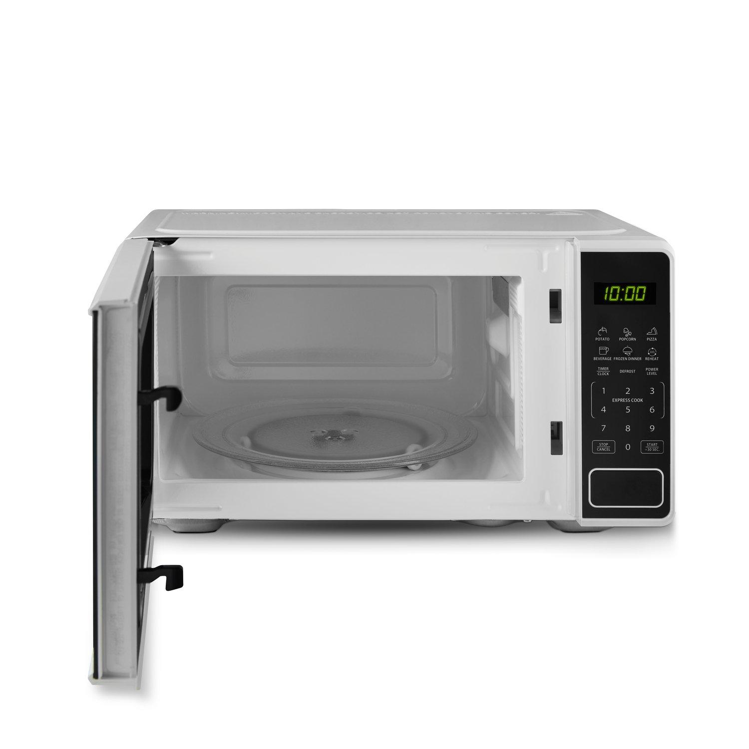 White - Tower - 20L 800W Digital Microwave with 11 Power Levels 6 Auto Cook Pre-sets White T24045WHT - 3