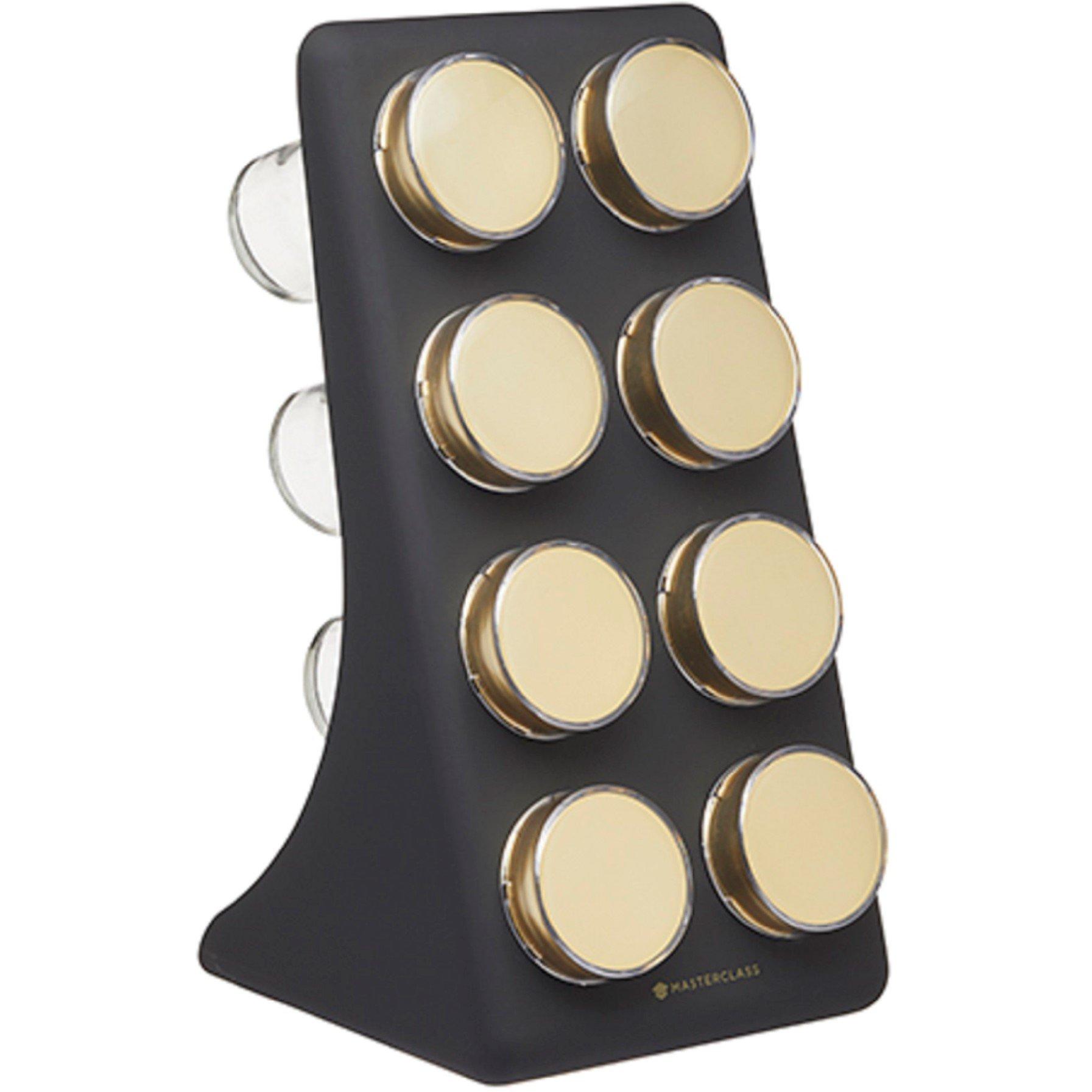 Black - MasterClass - Eight Jar Spice Rack - 1