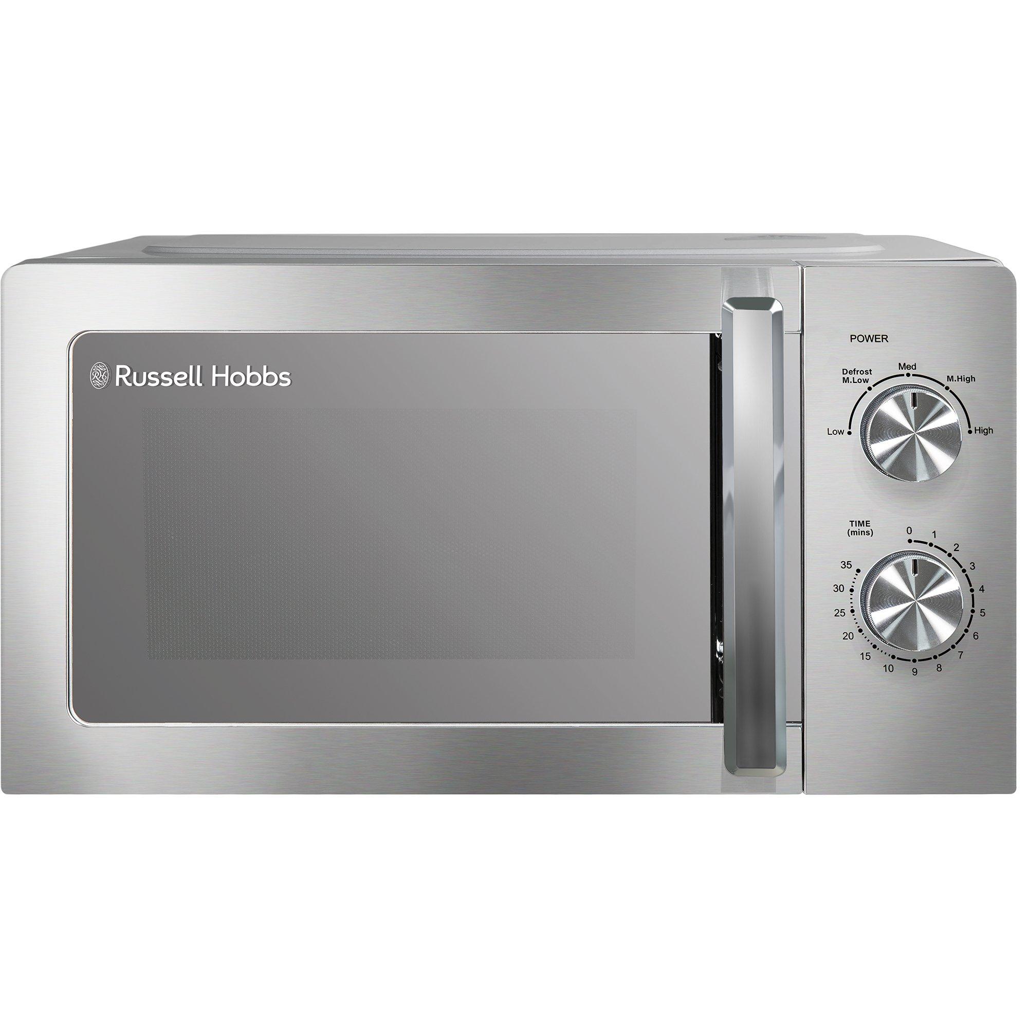 Stainless Steel - Russell Hobbs - Russell Hobbs RHMM827SS 20L Manual Microwave - 1