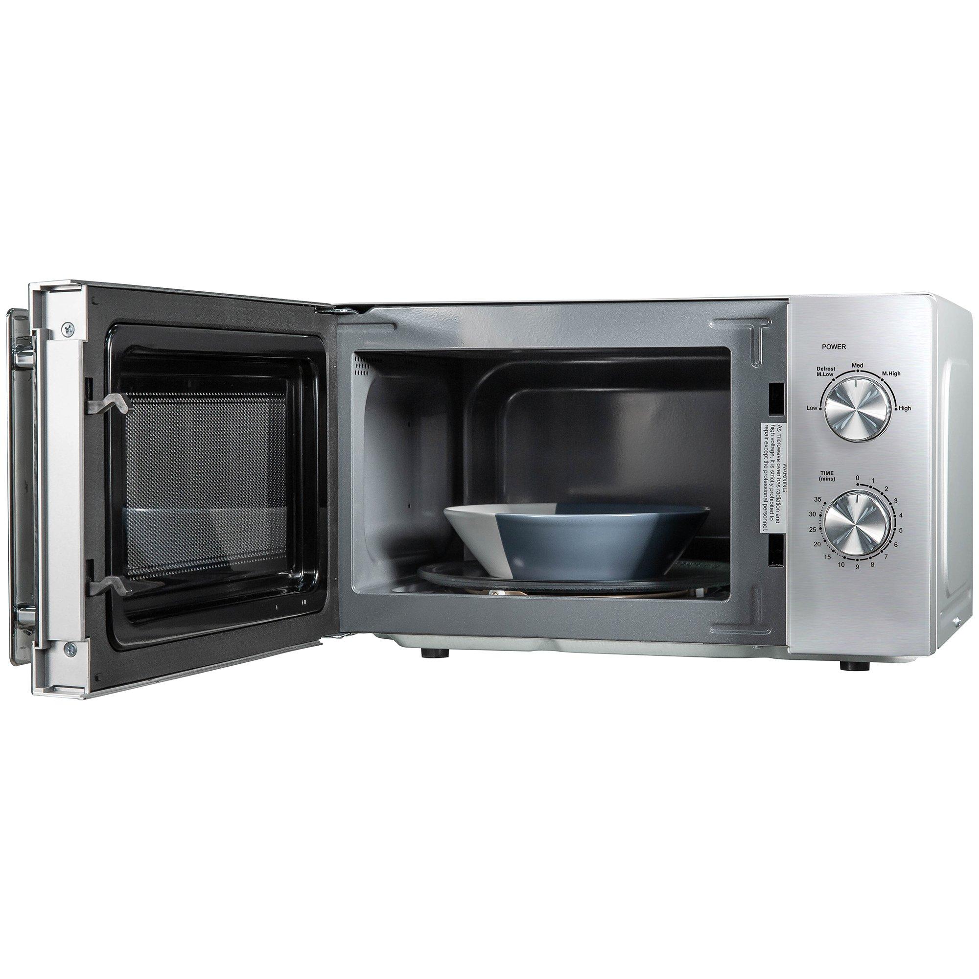 Stainless Steel - Russell Hobbs - Russell Hobbs RHMM827SS 20L Manual Microwave - 8