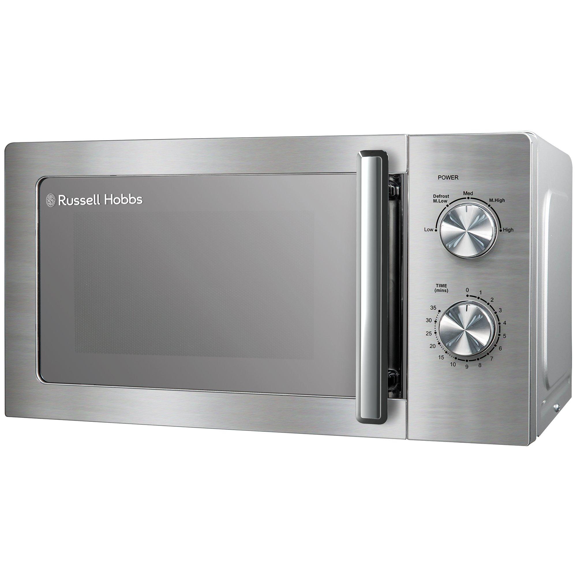 Stainless Steel - Russell Hobbs - Russell Hobbs RHMM827SS 20L Manual Microwave - 9