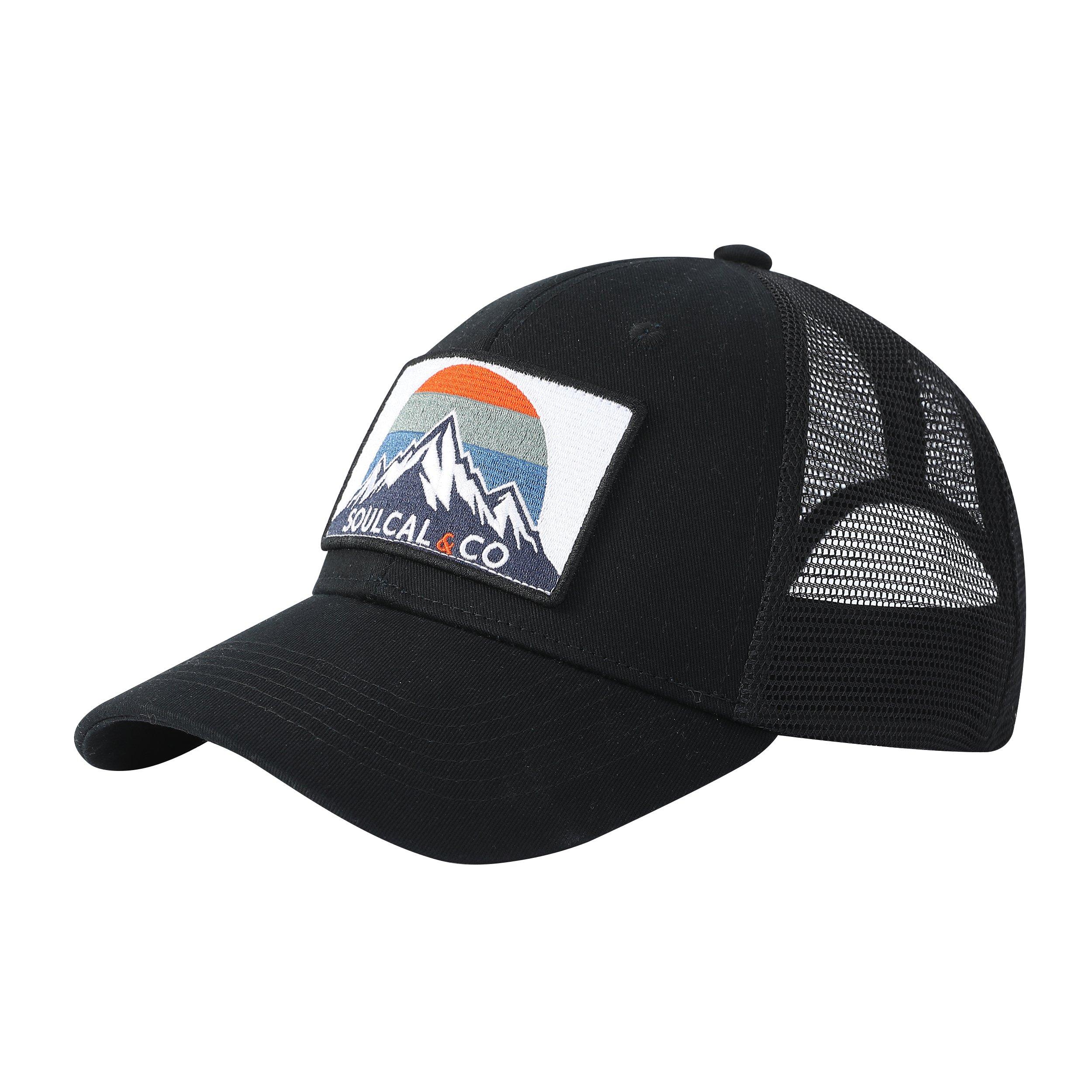 Crna - SoulCal - Cotton Logo Baseball Cap - 2