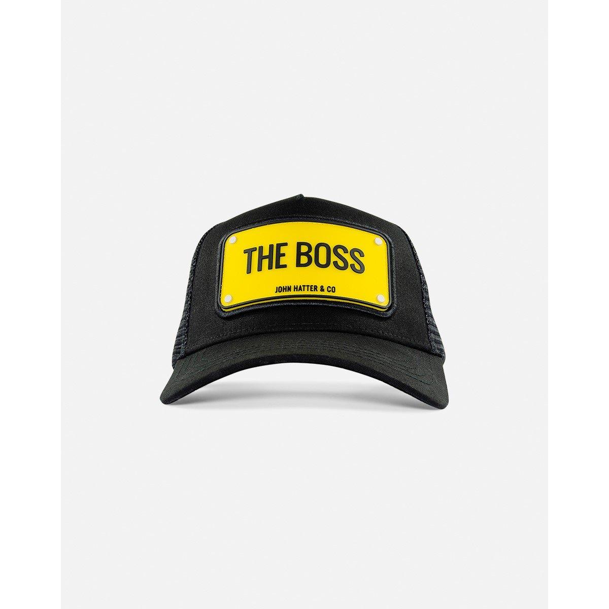 Sort m/ gul - John Hatter and CO - Baseball Cap - 3
