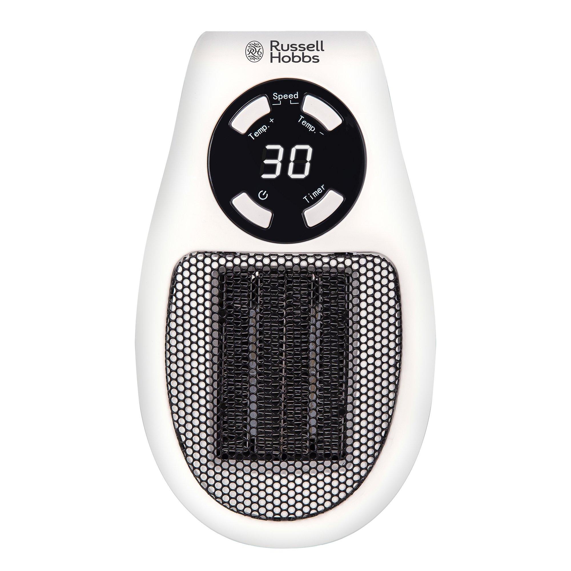 White - Russell Hobbs - Russell Hobbs RHPH2001 500W Ceramic Plug-in Heater - 1