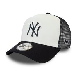 New Era Block Trucker Cap Mens