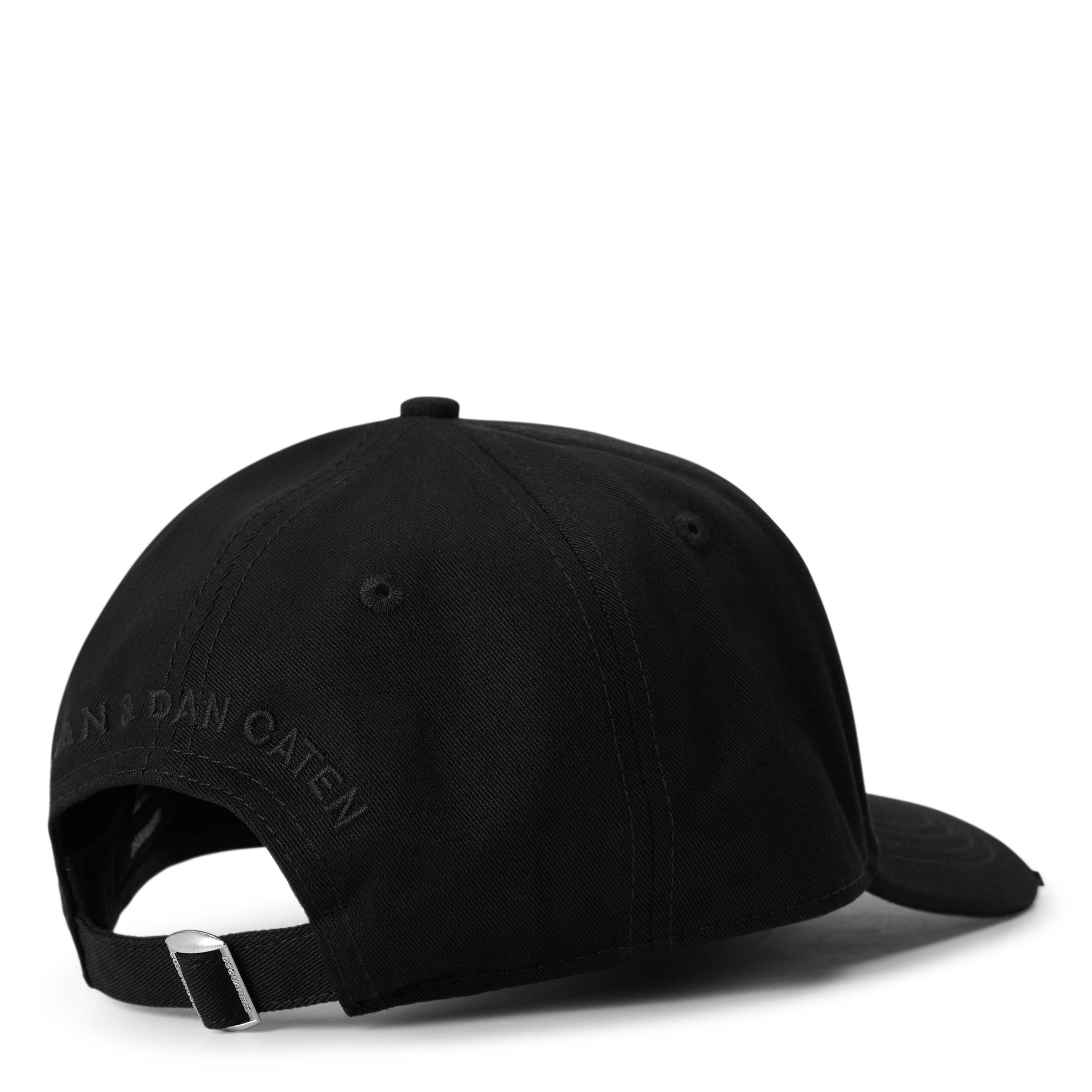Black/Black - DSquared2 - DSQ D2 Baseball Cap Sn63 - 2