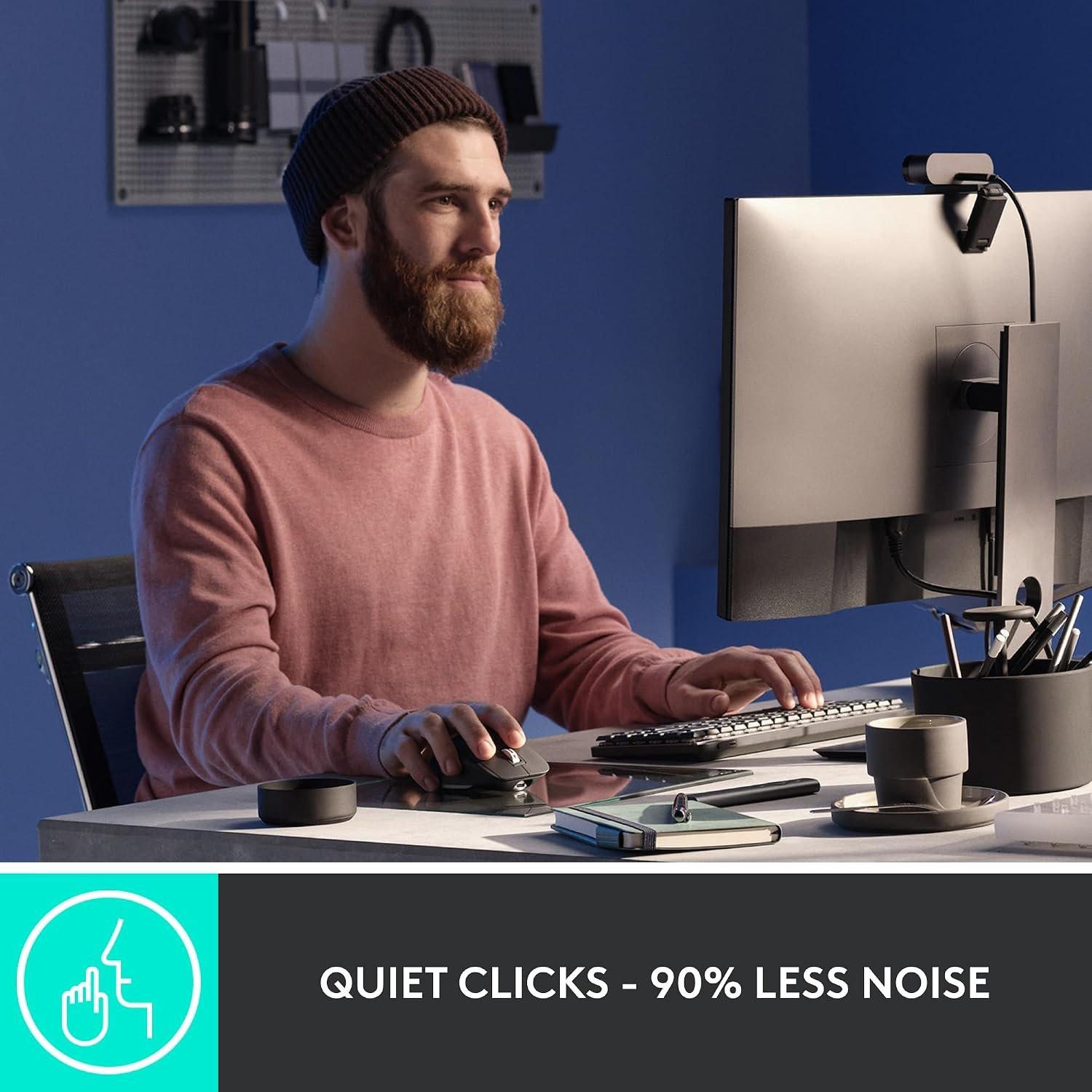 Nero - Logitech - MX Master 3 Bluetooth Mouse - 2