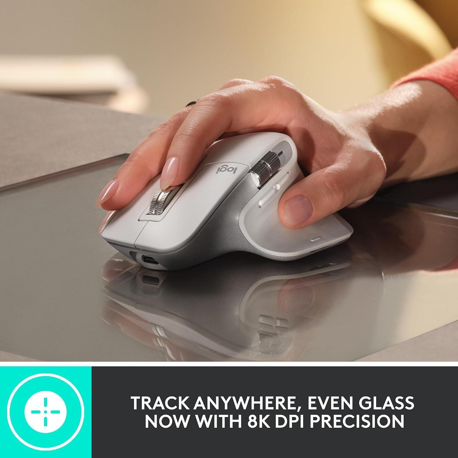 Nero - Logitech - MX Master 3 Bluetooth Mouse - 3