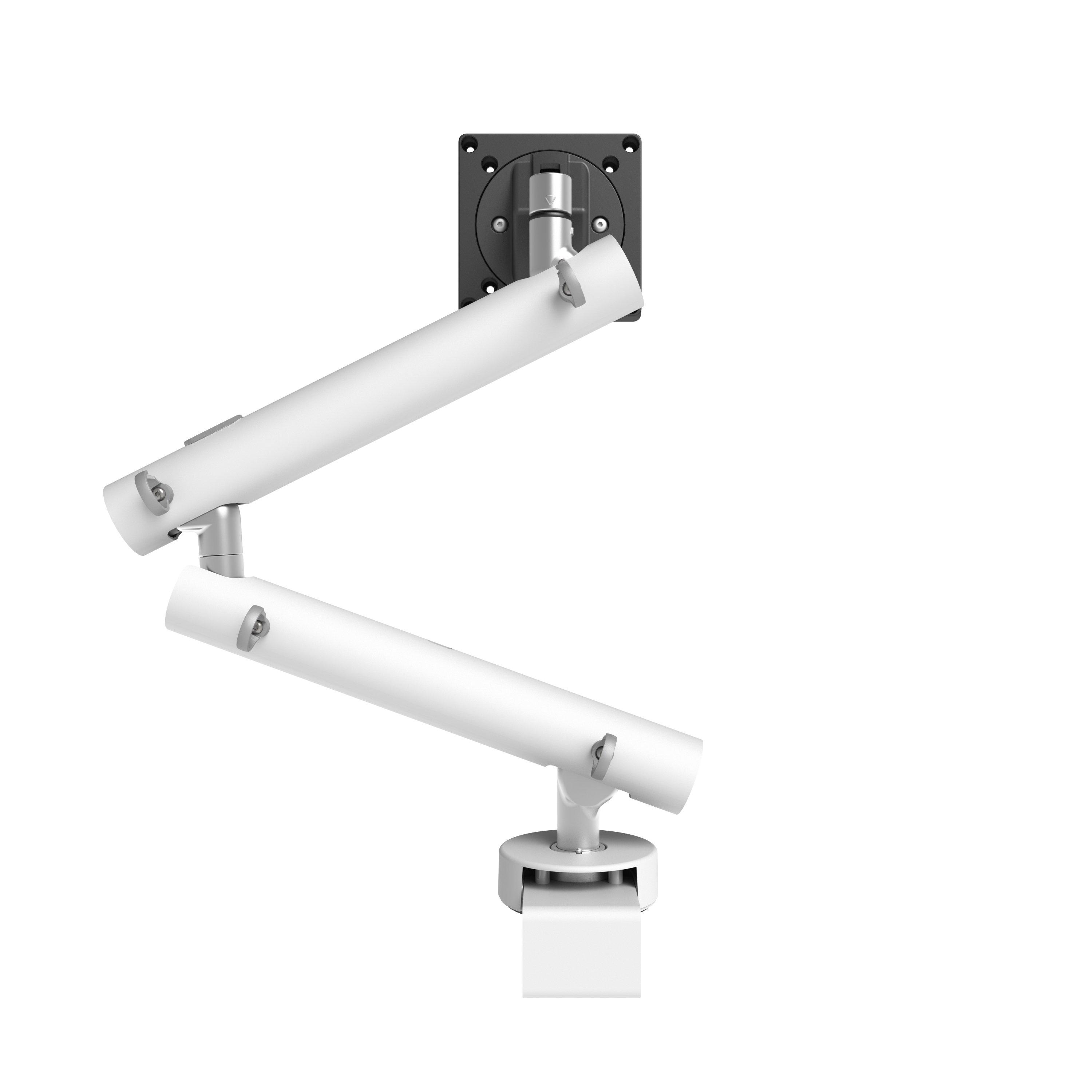 White - CMD - CMD Miro Dynamic Multi Position Monitor Arm White - 4