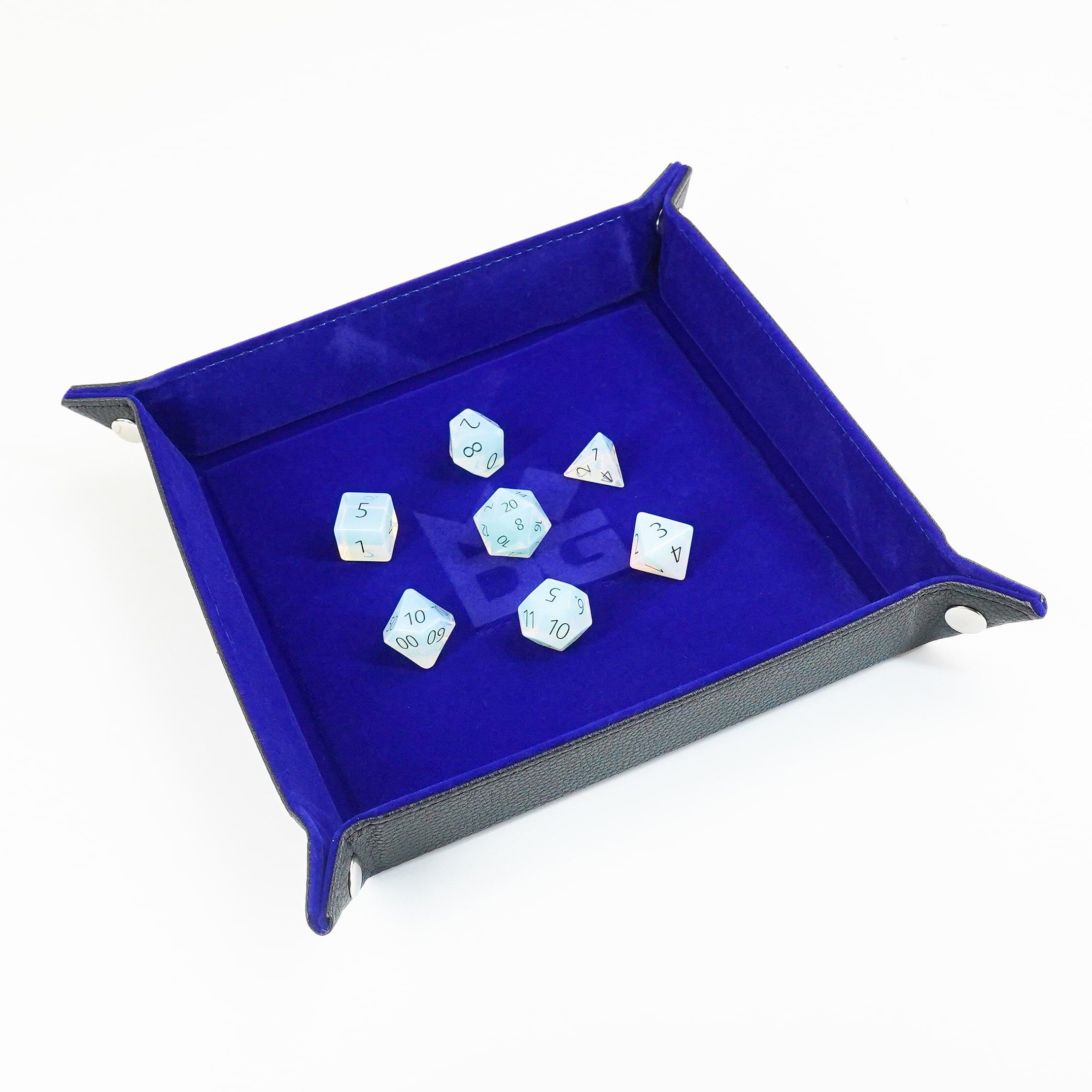 Mercadoria - Asmodee - Fold Up Velvet Dice Tray: Blue - 3