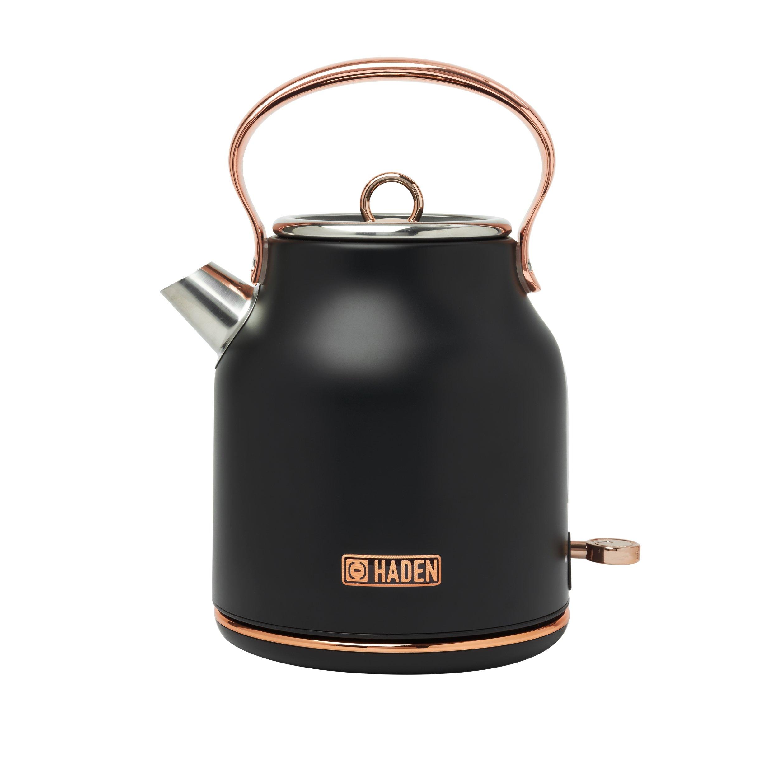 Black & Copper - Haden - 205360 - Haden Heritage Black & Copper Kettle - 1