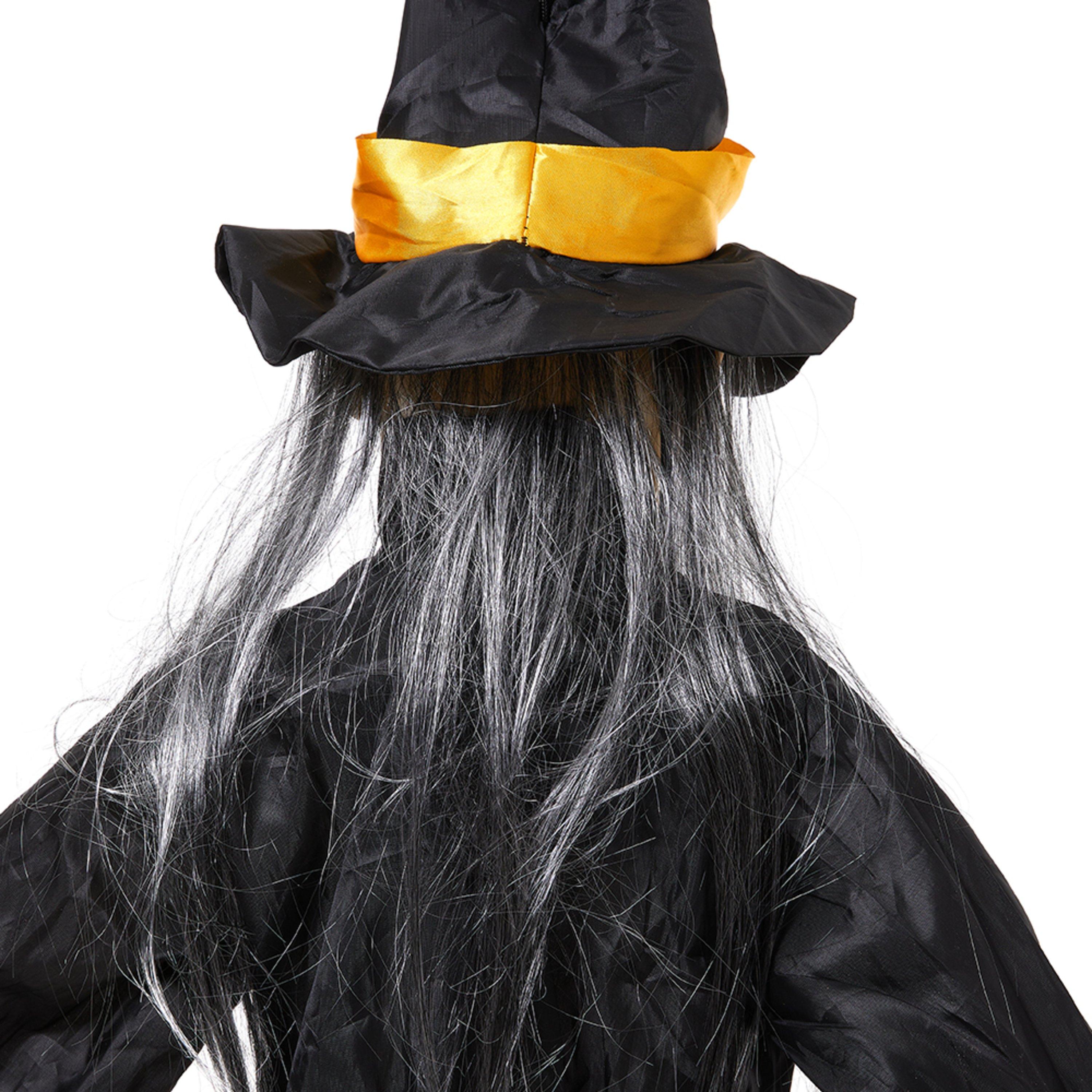 Yellowblack - LIFE IDEAS - Halloween Sound Control Glowing Hanging Witch - 6