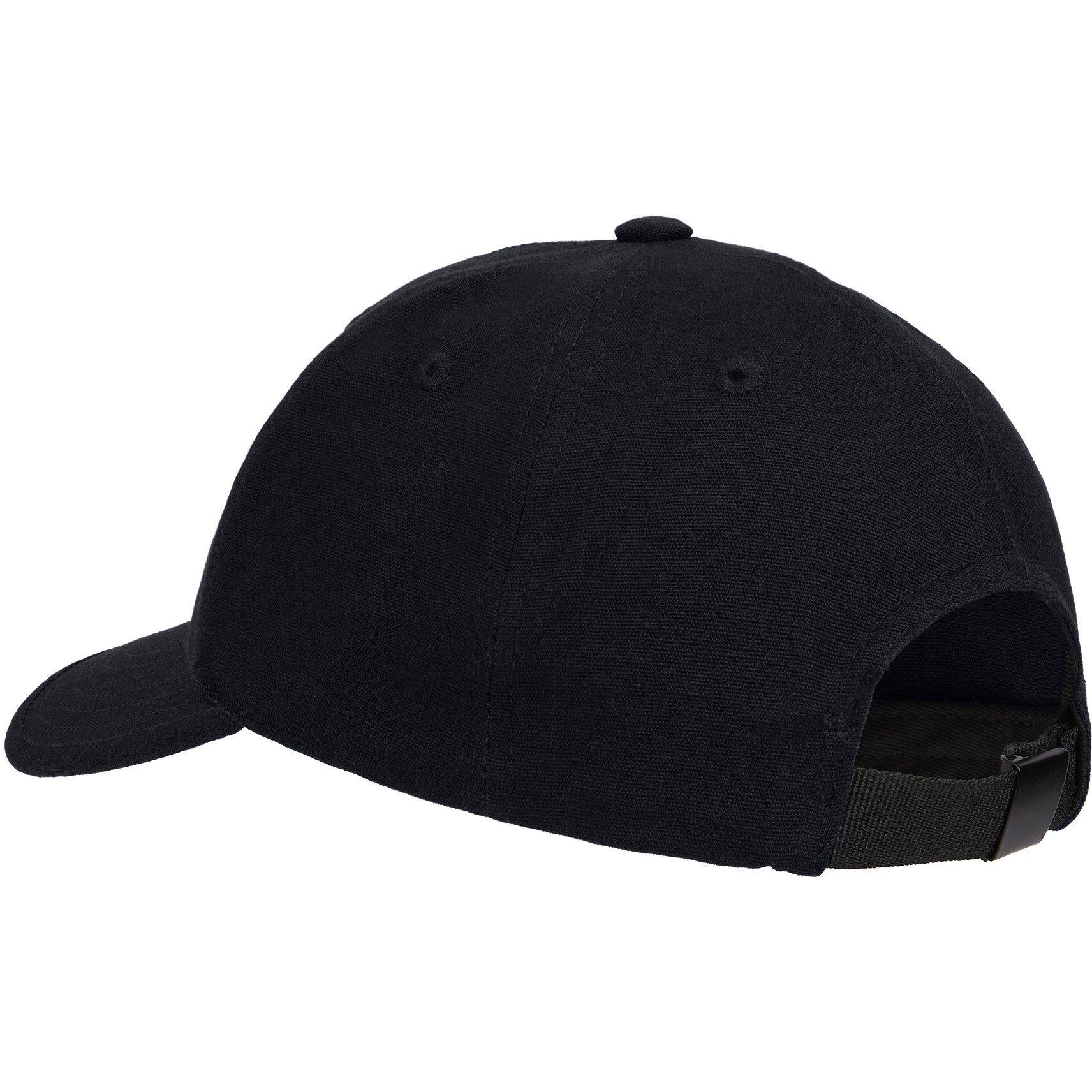 Navy V0020 - Stone Island - Boys' Plain Cotton Logo Badge Cap - 2