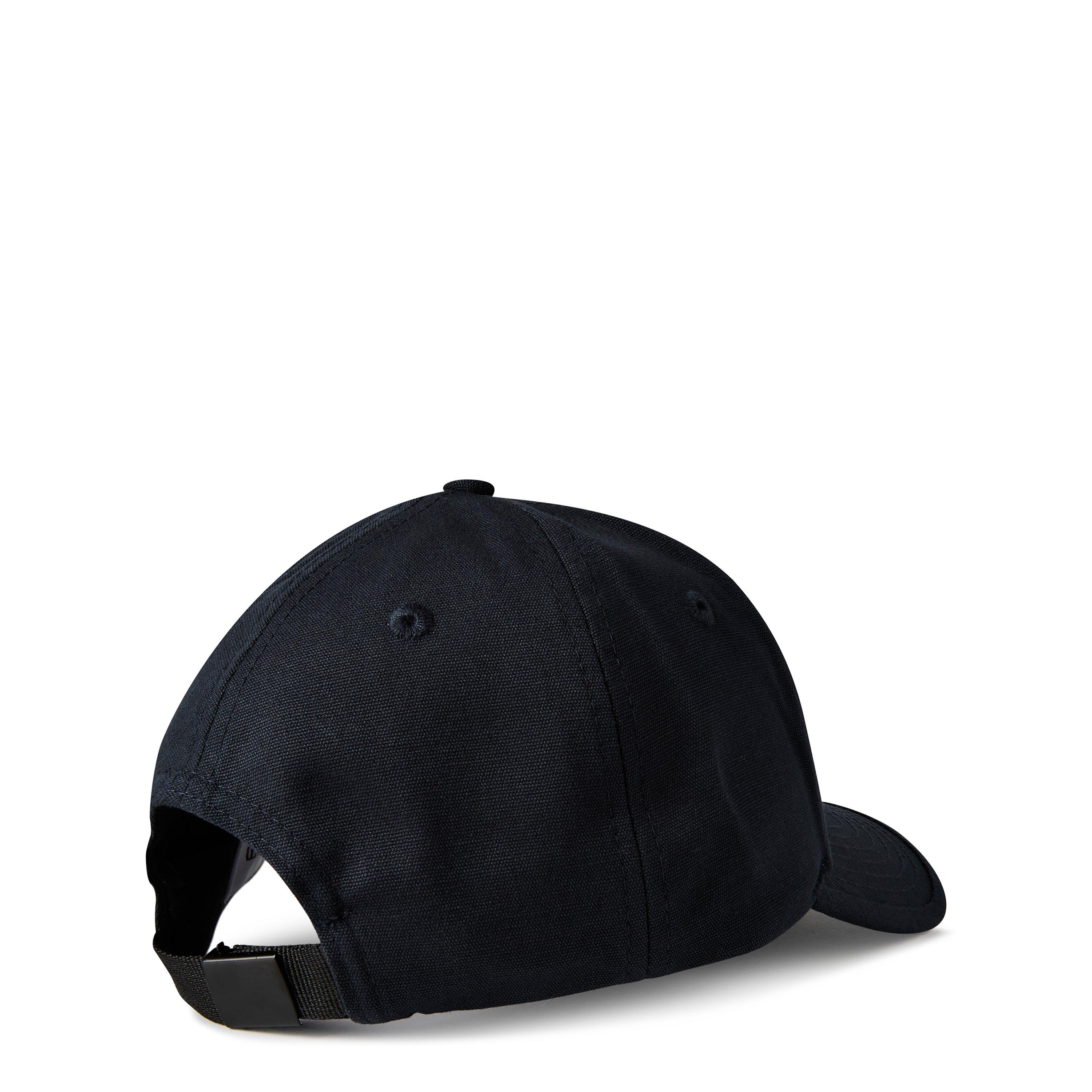 Navy V0020 - Stone Island - Boys' Plain Cotton Logo Badge Cap - 5