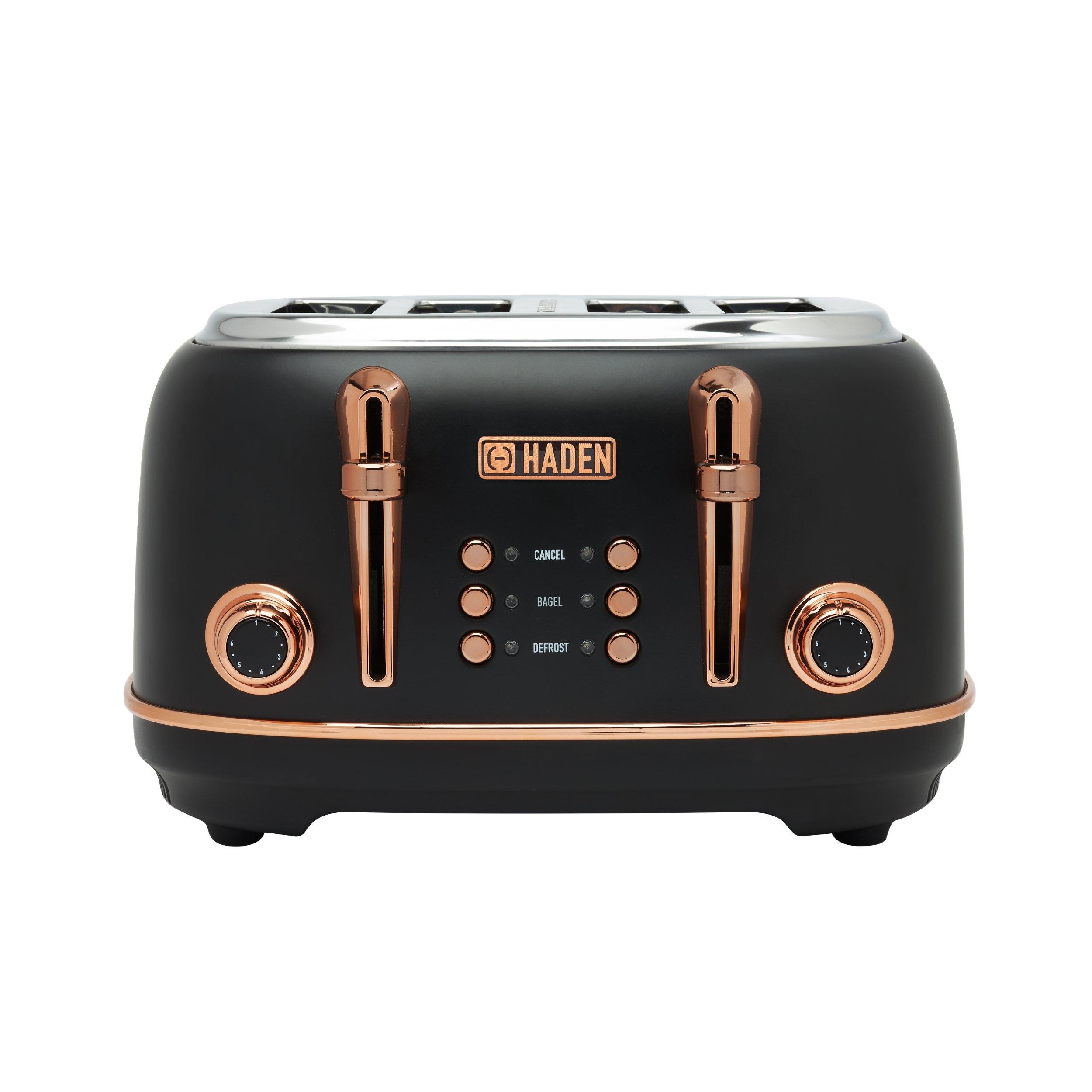 Black & Copper - Haden - 205377 - Haden Heritage Black & Copper 4 Slice Toa - 1