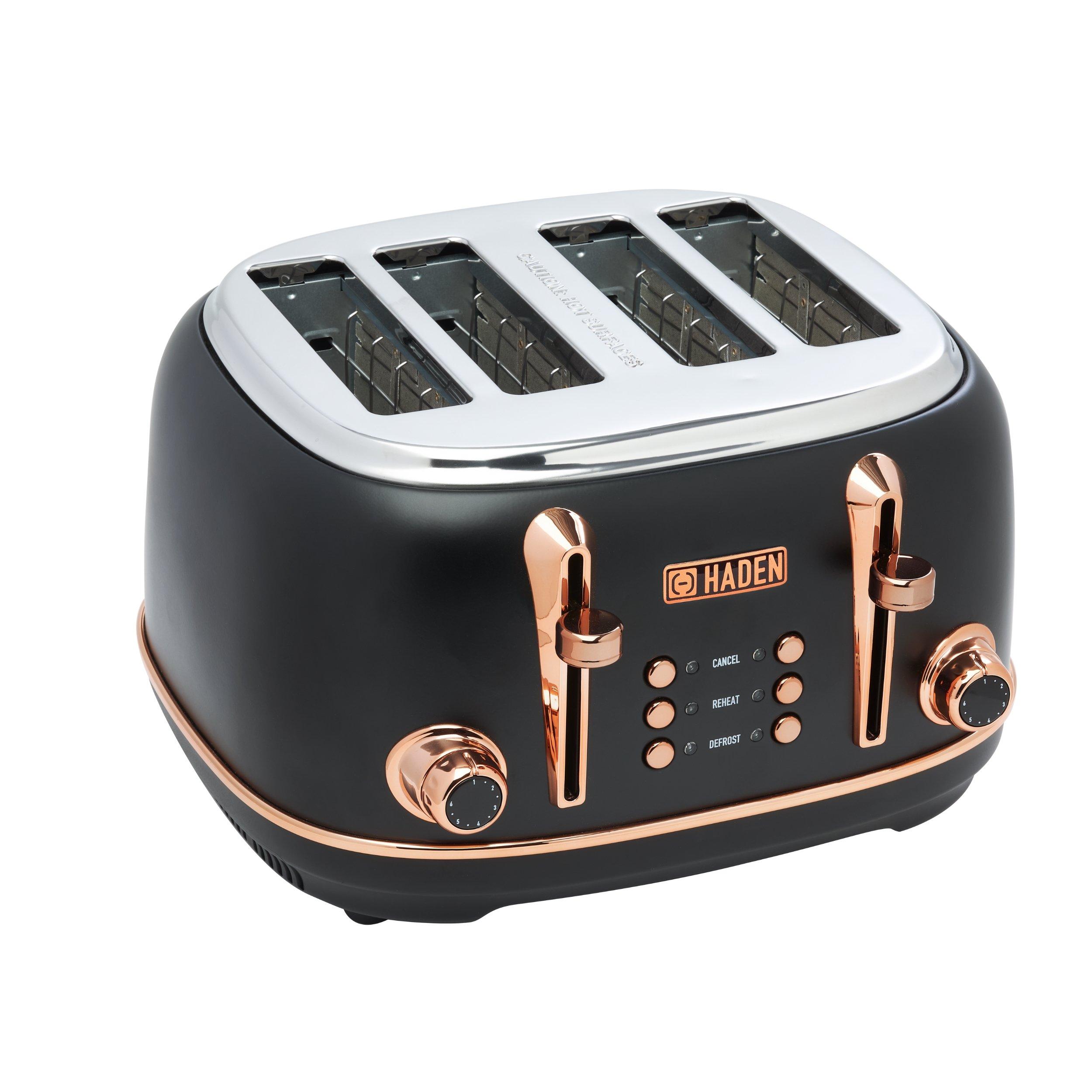 Black & Copper - Haden - 205377 - Haden Heritage Black & Copper 4 Slice Toa - 2