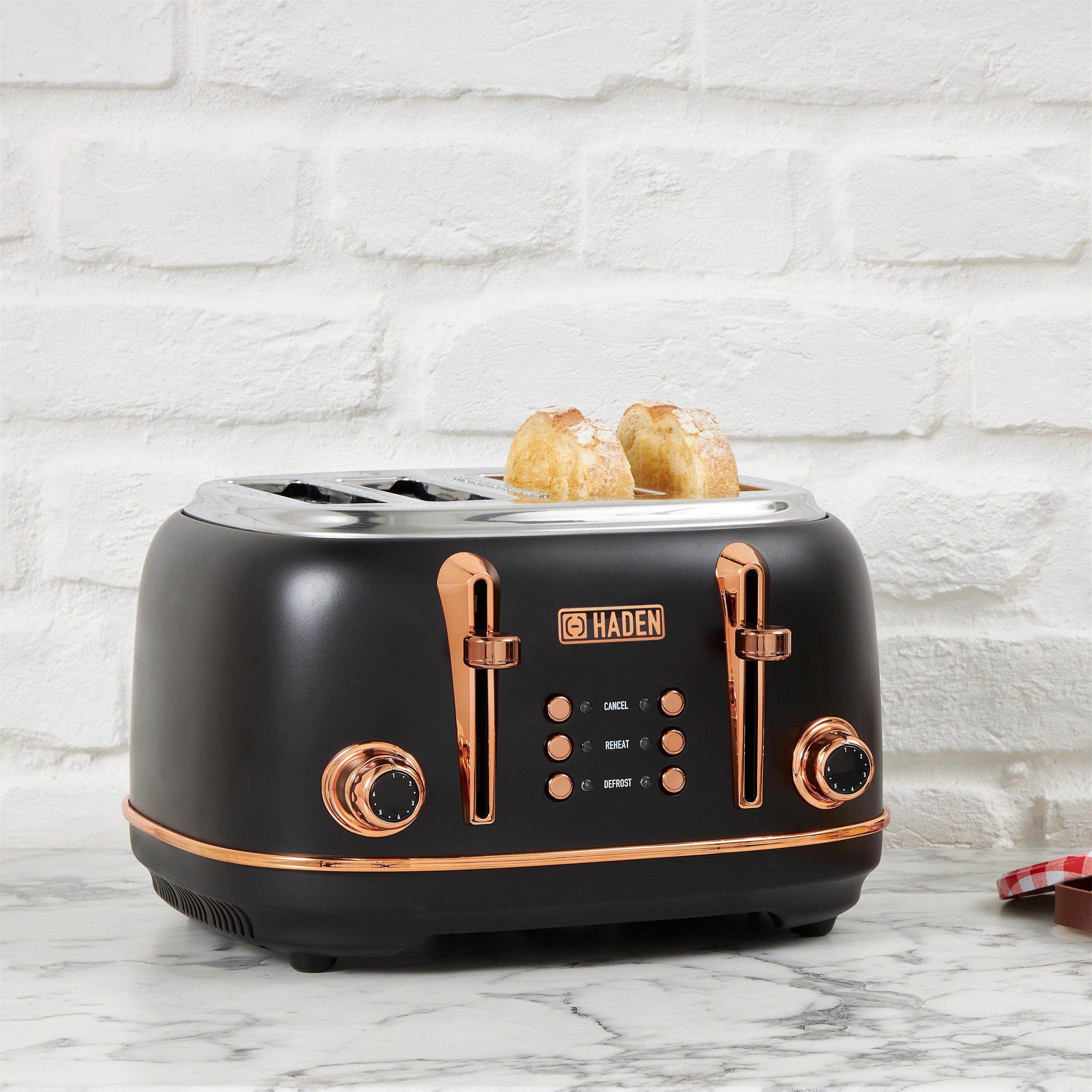 Black & Copper - Haden - 205377 - Haden Heritage Black & Copper 4 Slice Toa - 3