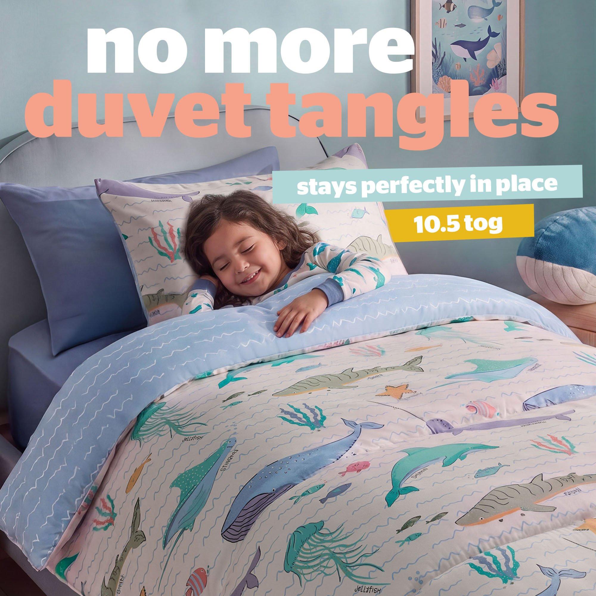 Under The Sea - Silentnight - Healthy Growth Coverless Duvet 10.5 - 6