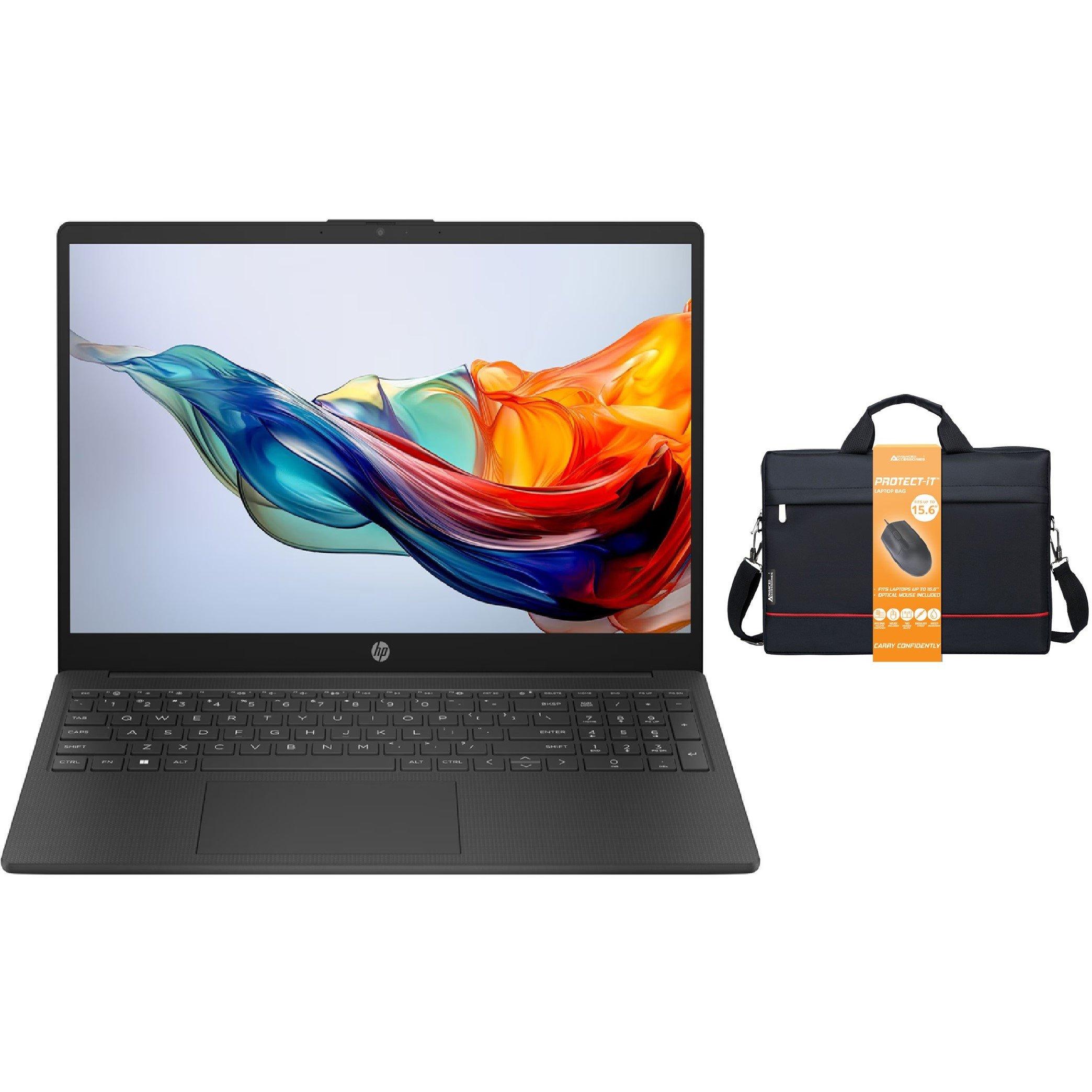 Black - HP - HP 15 Laptop Ryzen 7 16GB 1TB Win 11 Home - 8