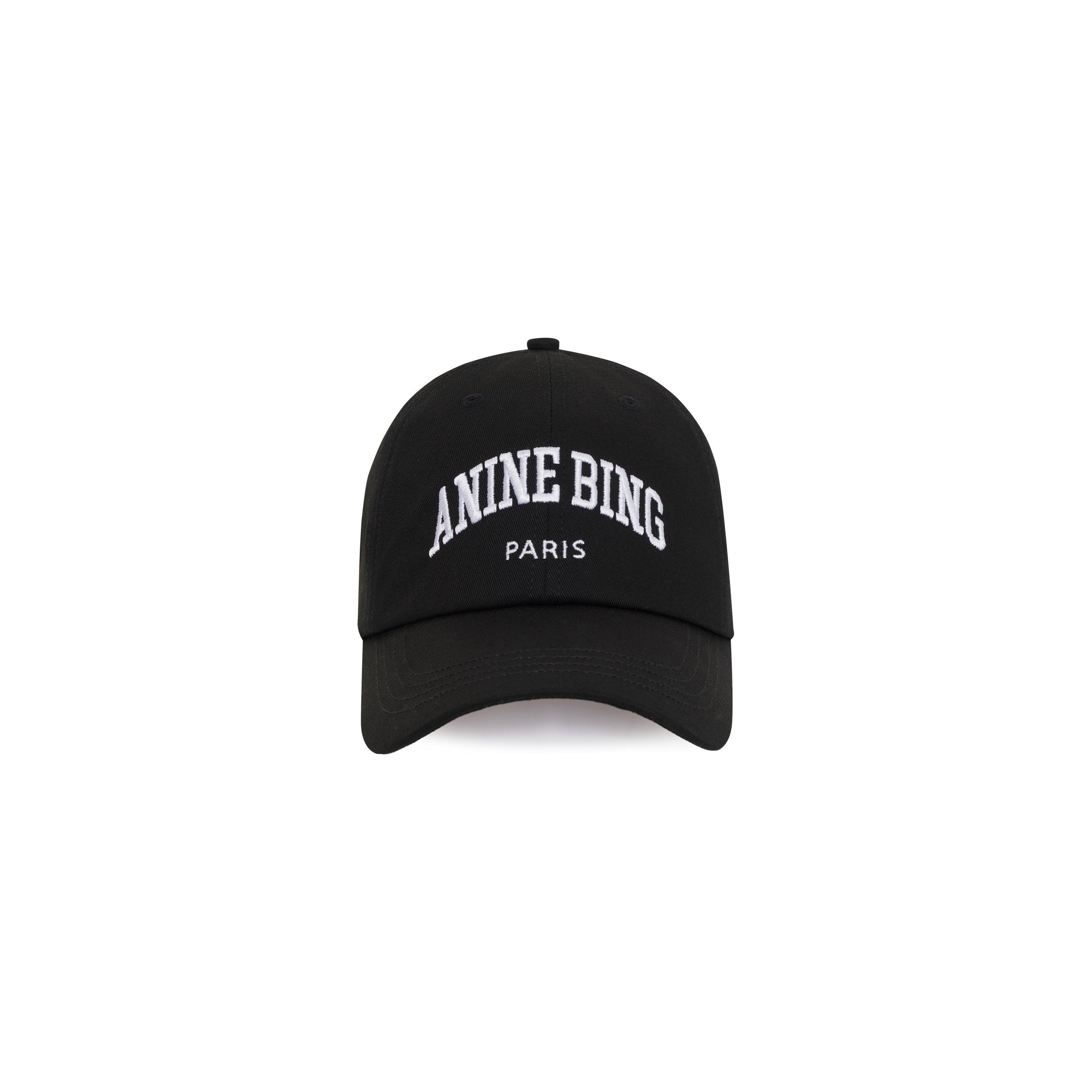 BLACK - Anine Bing - Women's Jeremy Cotton Cap - 3
