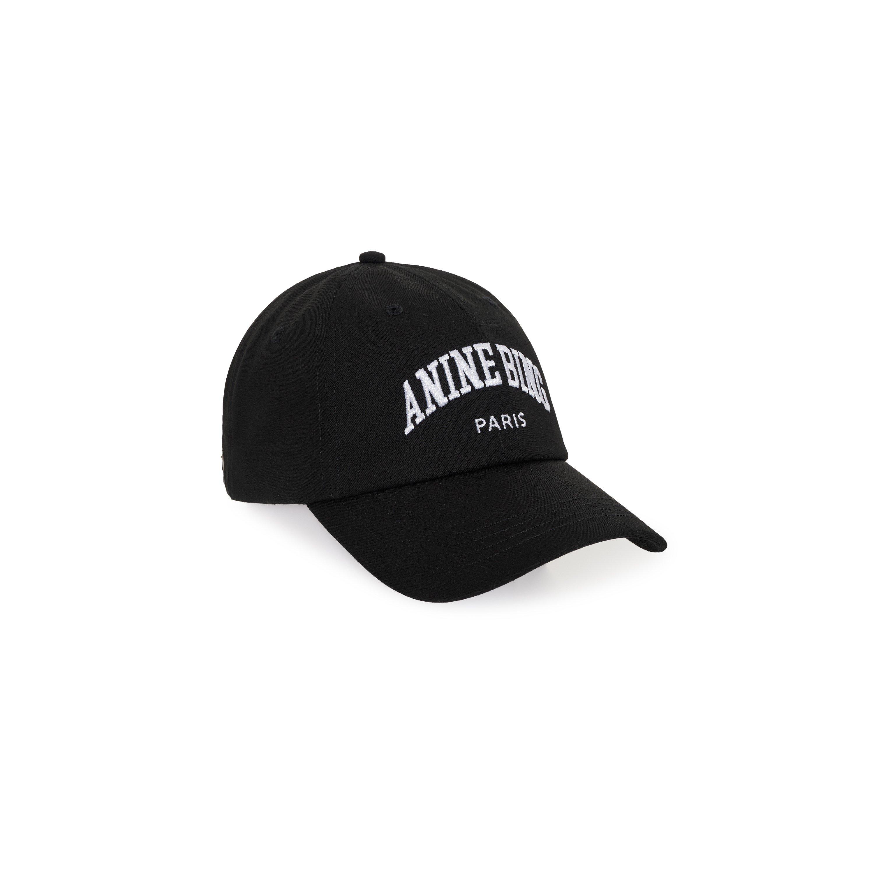 BLACK - Anine Bing - Women's Jeremy Cotton Cap - 4