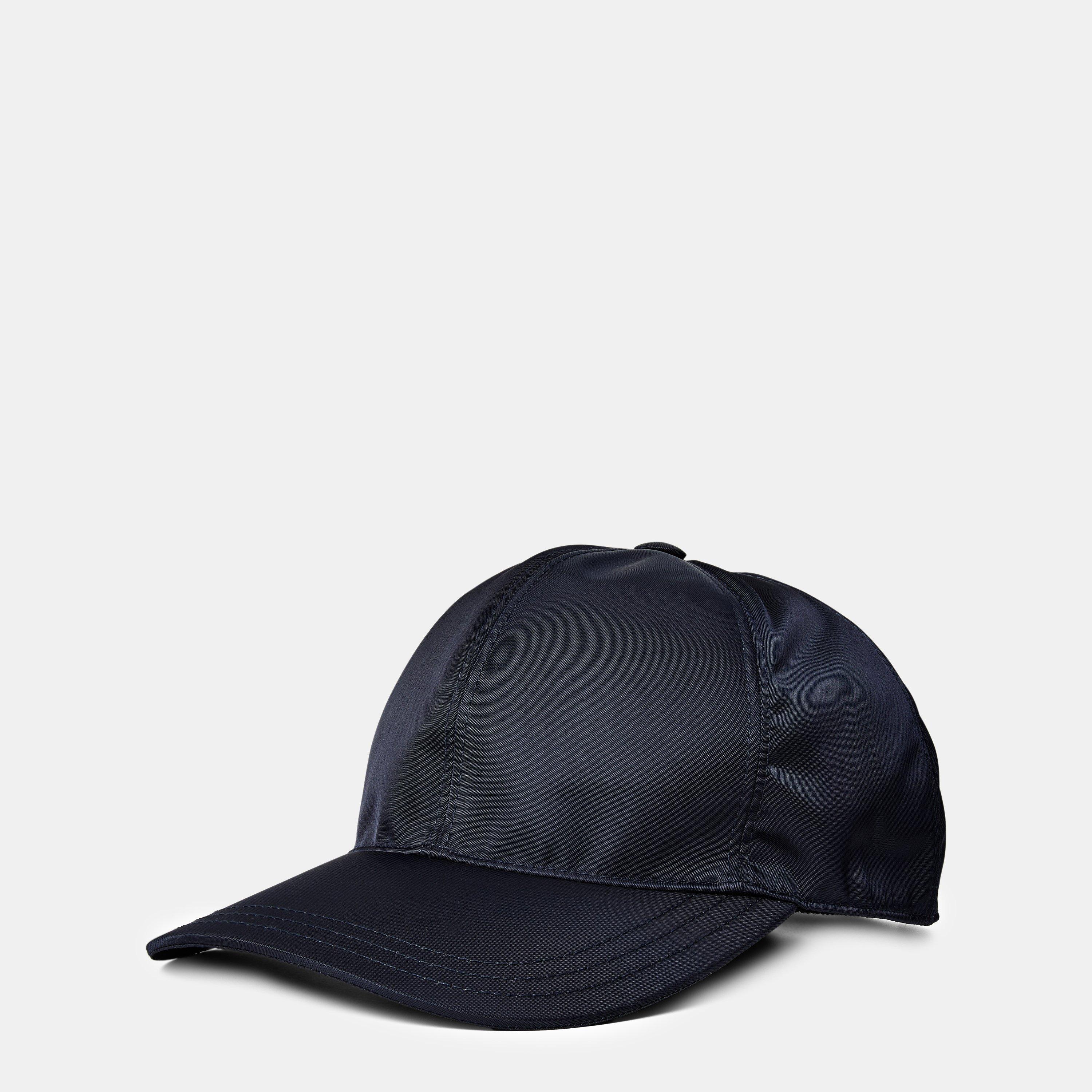 Prada Men'S Logo Re-Nylon Baseball Cap | Cruise Fashion